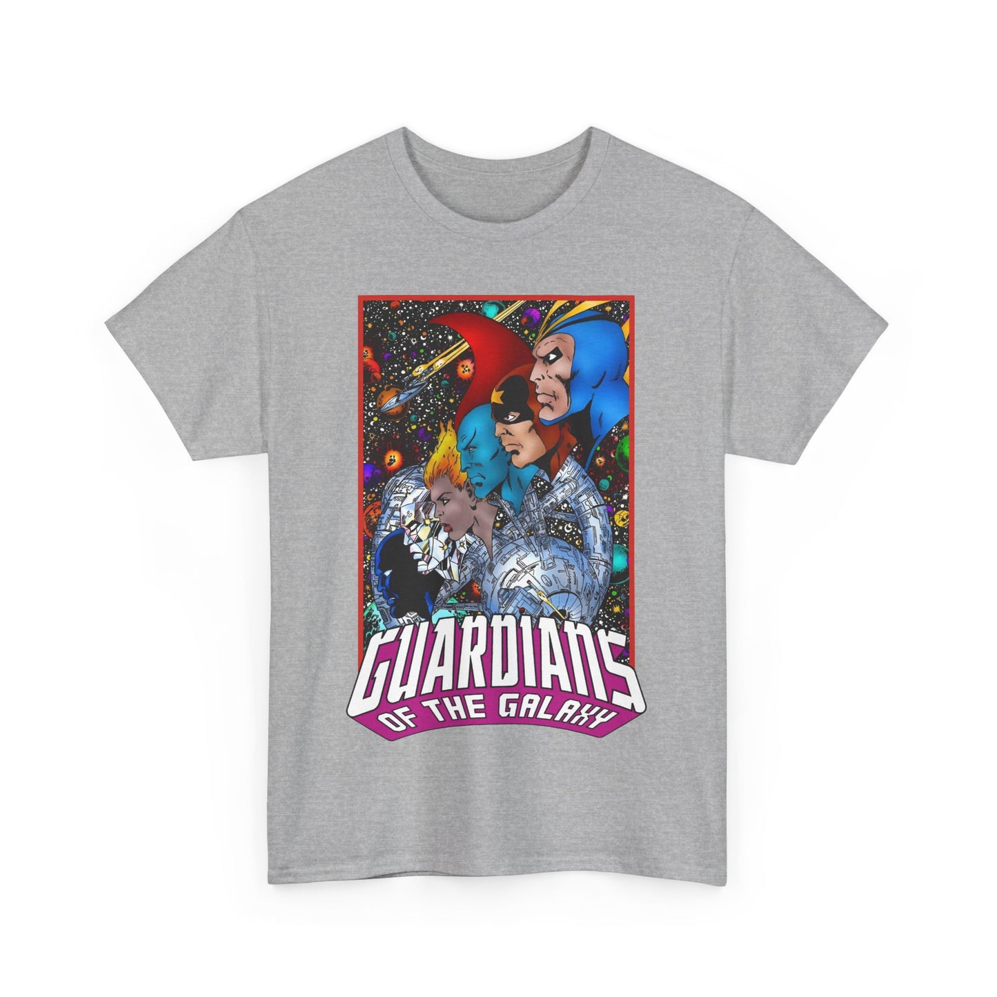 Guardians of the Galaxy T-Shirt - George Perez Art - Starhawk, Yondu, Vance Astro - Marvel Comics