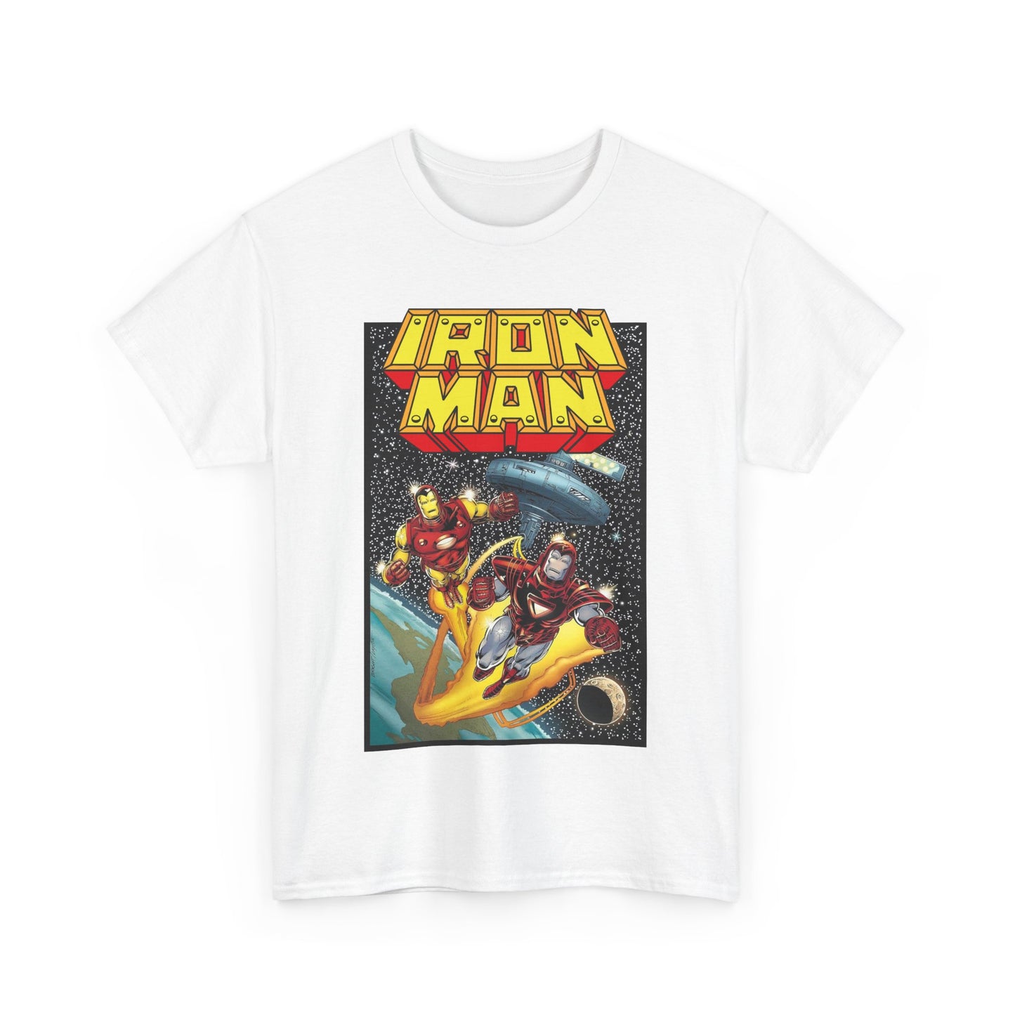 Iron Man T-Shirt - Mark D Bright Art - Armor Wars - War Machine - Tony Stark & James Rhodes - Marvel Comics