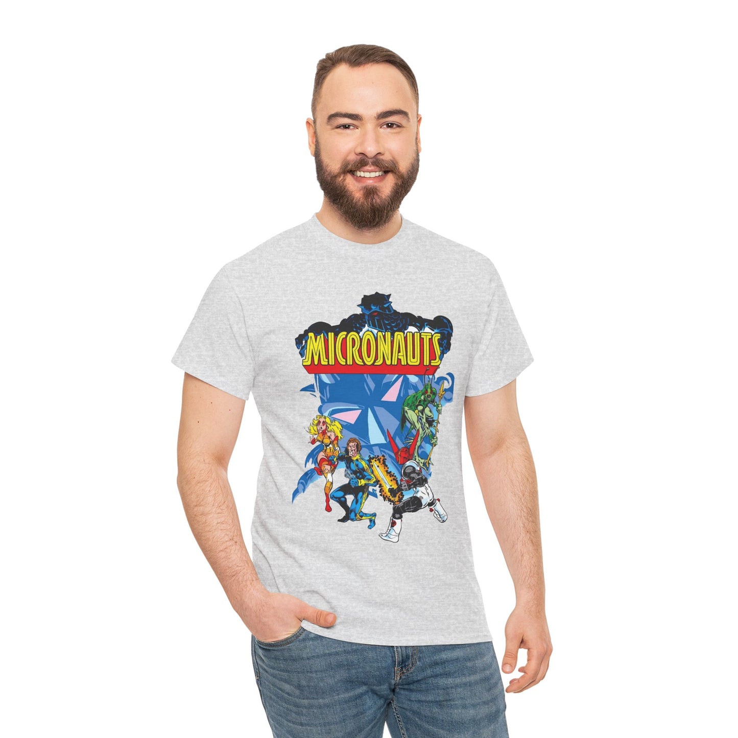 Micronauts T-Shirt - Microverse - Arcturus Rann, Acroyear, Bug - Marvel Comics