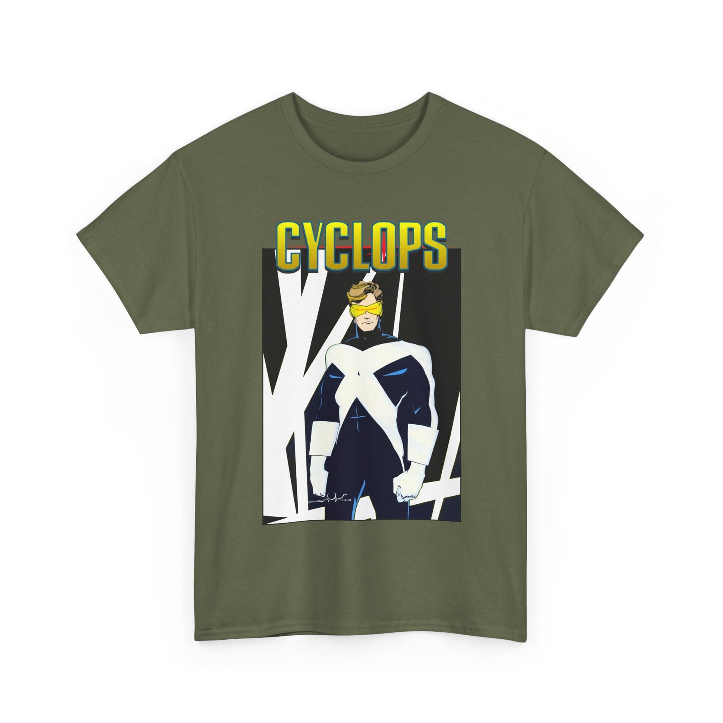 Cyclops T-Shirt - Walt Simonson Art - X-Men, X-Factor Member & Leader - Scott Summers - Marvel Comics