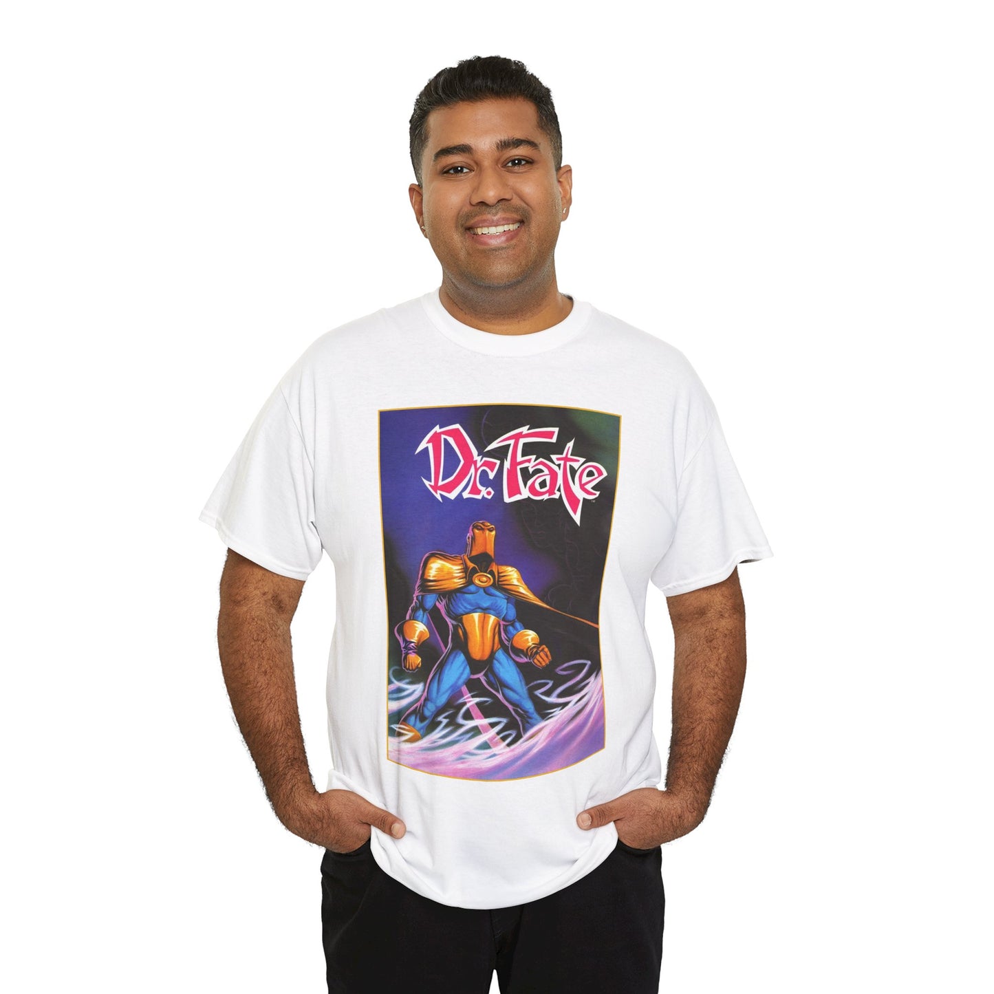 Dr Fate T-Shirt - Shawn McManus Art - Kent Nelson, Nabu - JSA, JLI Member - Lords of Order - DC Comics
