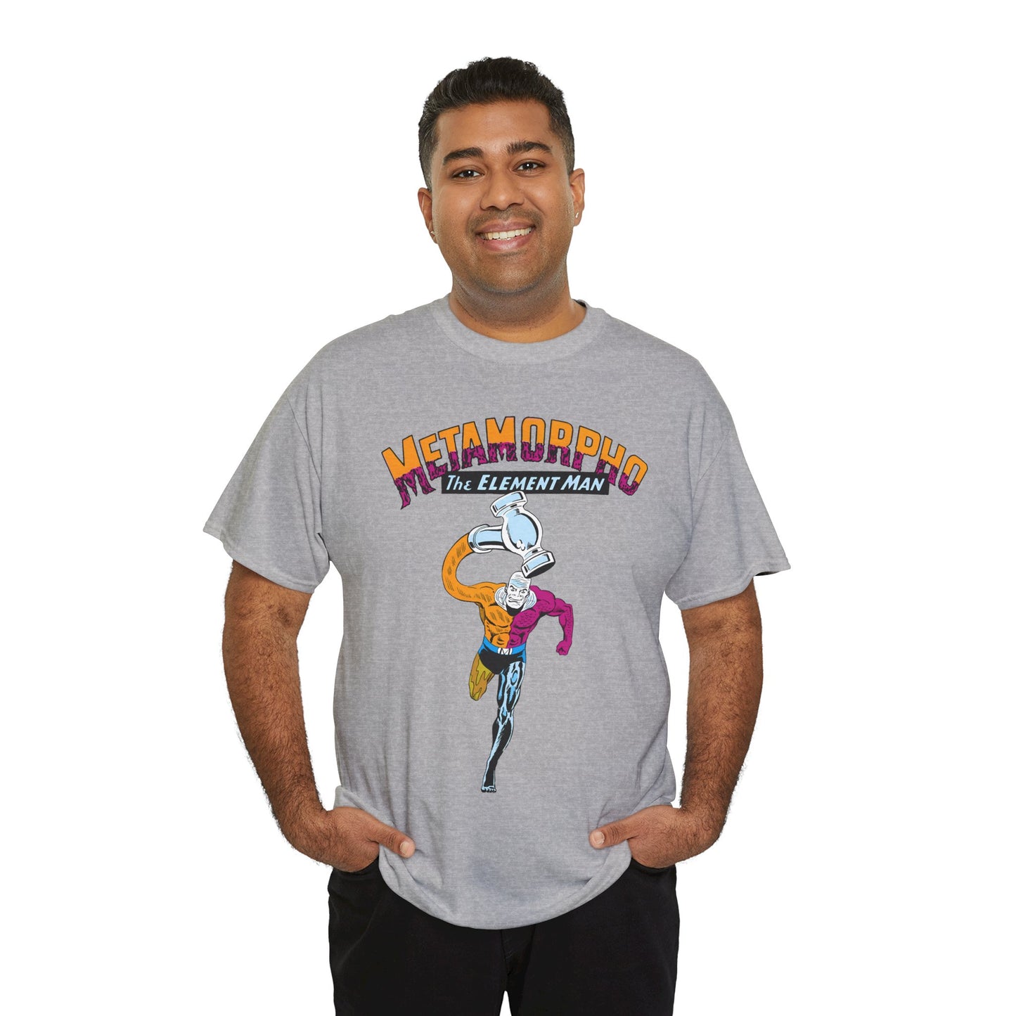 Metamorpho T-Shirt - Jim Aparo Art - DC Comics - Outsiders Team Member - New Superman Movie