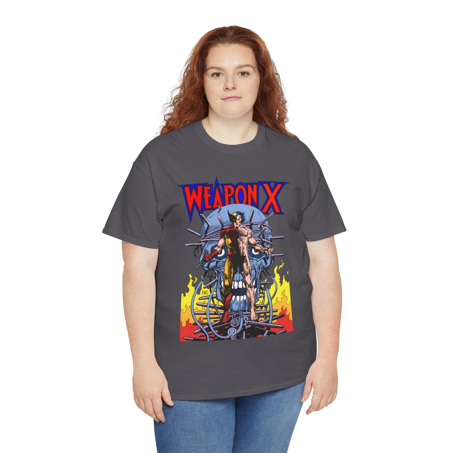 Weapon X T-Shirt - Barry Windsor-Smith Art - Wolverine Origin Story Before He Joined the X-Men - Logan, Mutant Leader - Marvel Comics