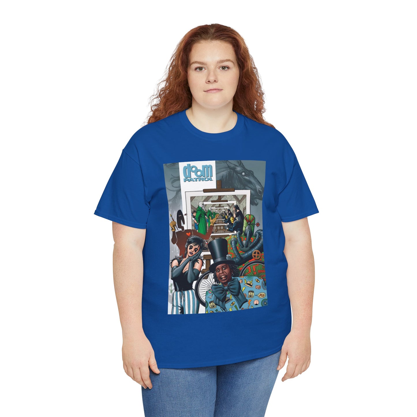 Doom Patrol T-Shirt - Brian Bolland Art - Grant Morrison Story - DC Comics/Vertigo Comics