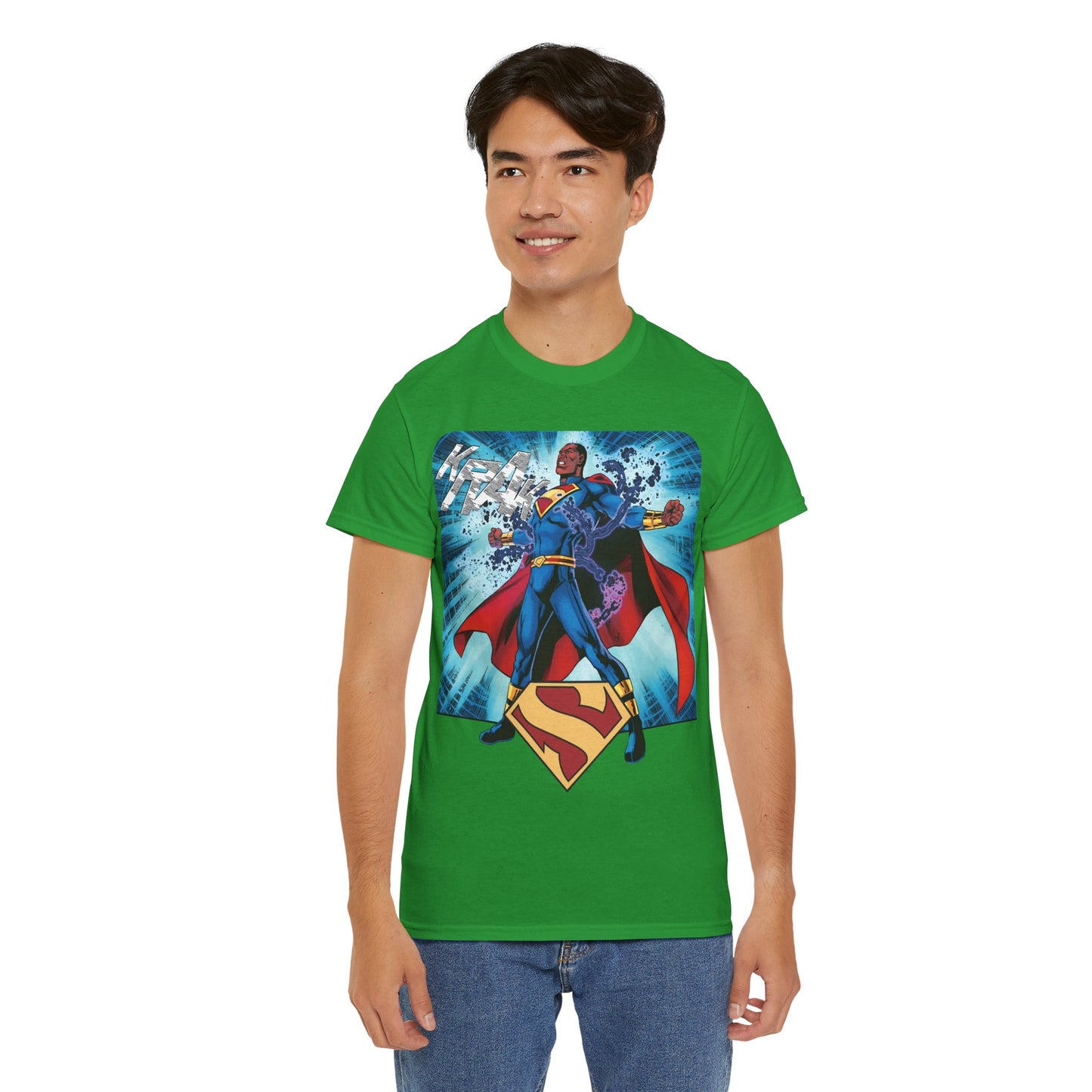 Superman Earth 23 T-Shirt - DC Comics - Calvin Ellis, Vathlo - Justice Incarnate - President