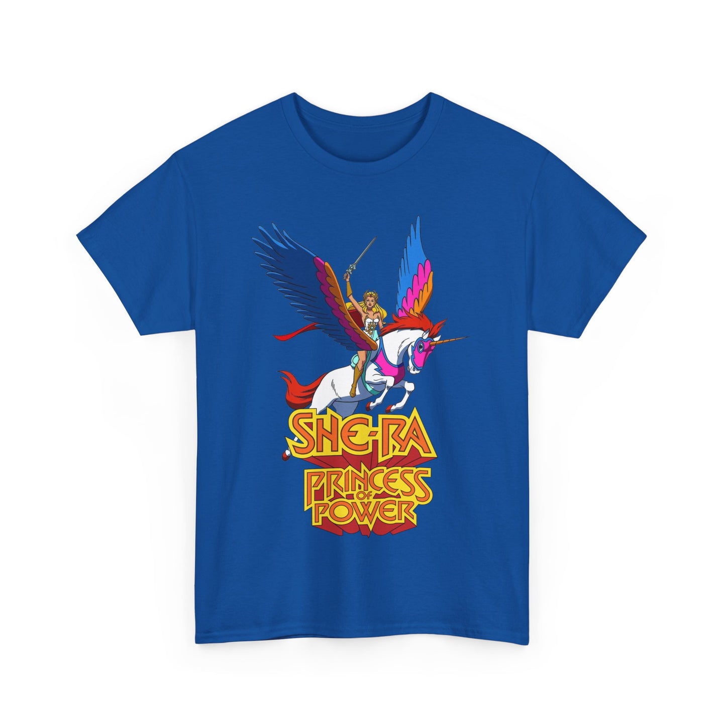 She-Ra & Swiftwind T-Shirt - Adora, Princess of Power, POP - Beloved Filmation Cartoon from the 1980s - He-Man Connection - Etheria - Fighting Hordak and the Evil Horde