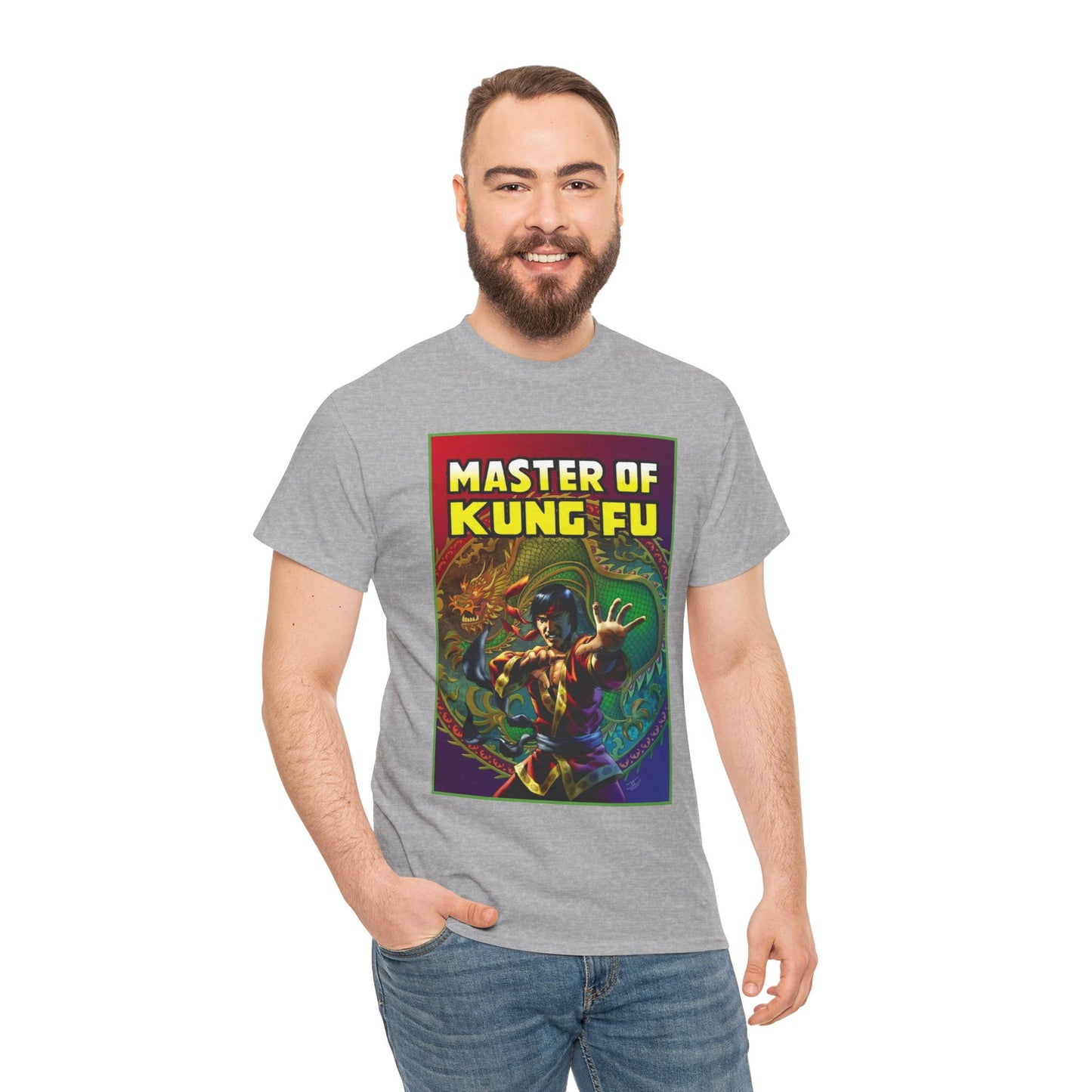 Shang-Chi, Master of Kung Fu T-Shirt - Paul Gulacy Art - Marvel Comics - 1970s