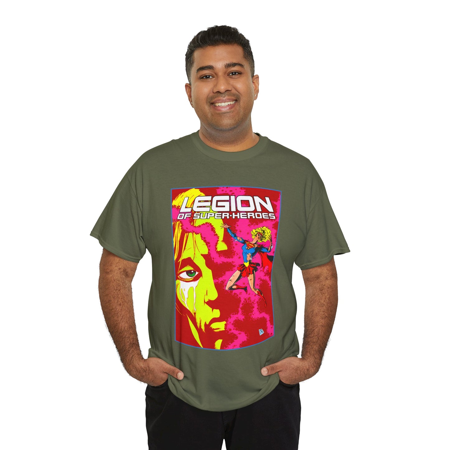 Legion of Super-Heroes #16 T-Shirt - Steve Lightle Art - DC Comics