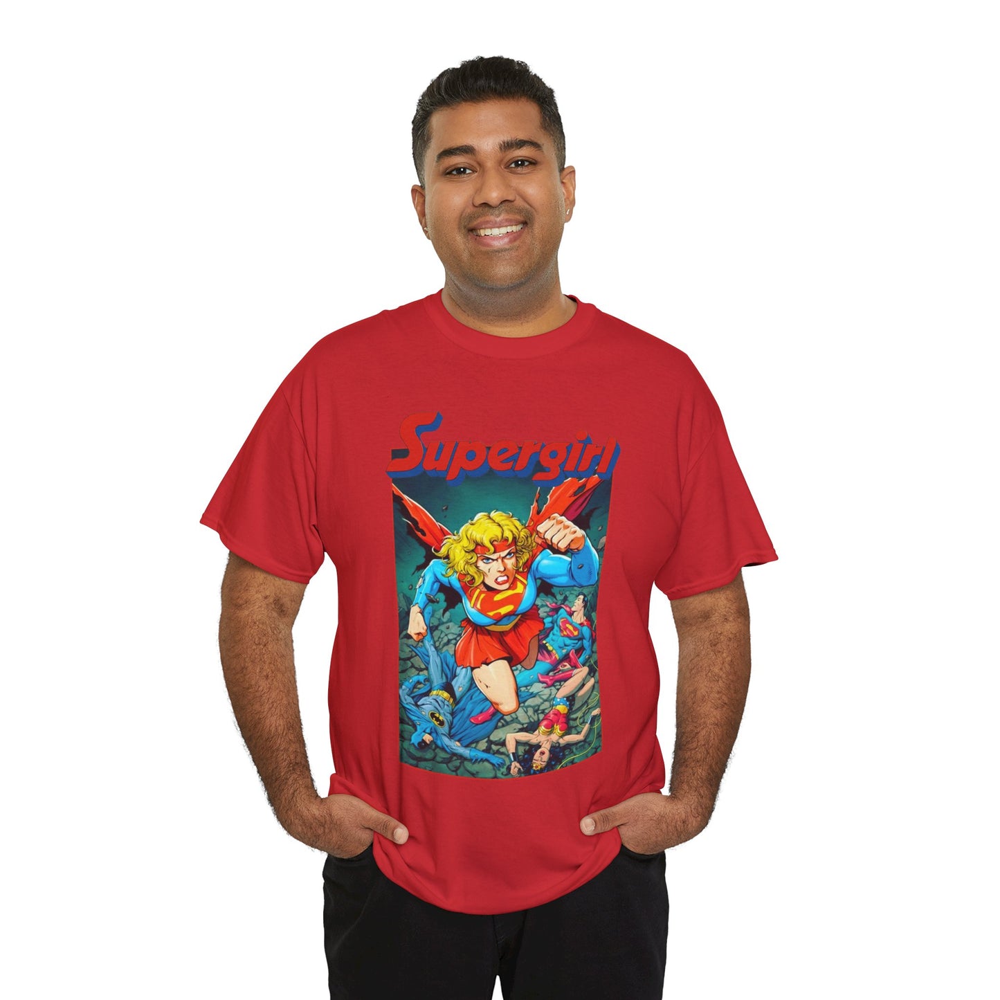 Supergirl T-Shirt - Tom Grummett Art - Crisis on Infinite Earths - Classic DC Comics Series - Death of Supergirl