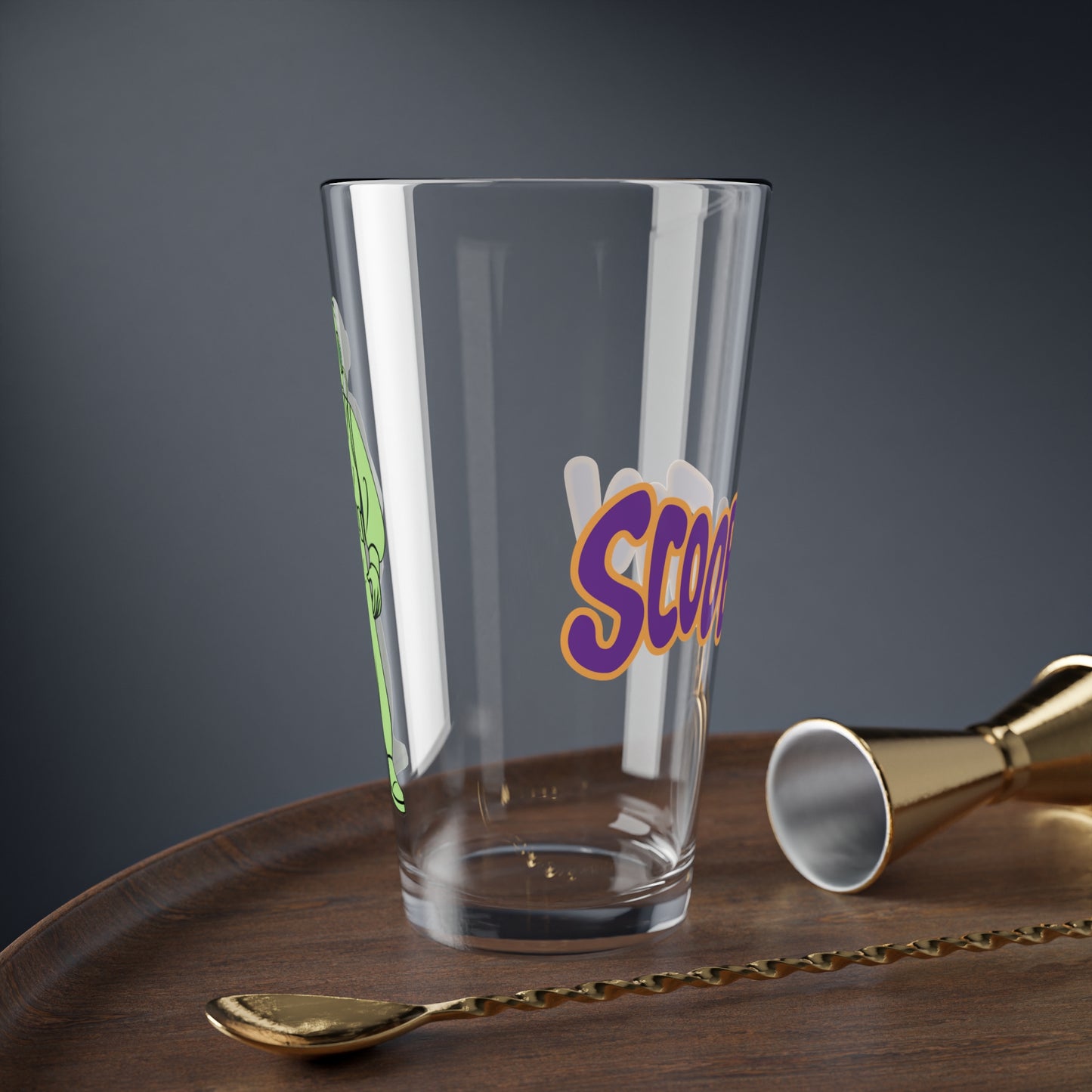 Ghost of Captain Cutler Pint Glass, 16oz - Popular Scooby Doo Villain - Hanna-Barbera Cartoon - Scooby Doo, Where Are You? - Graveyard of Ships