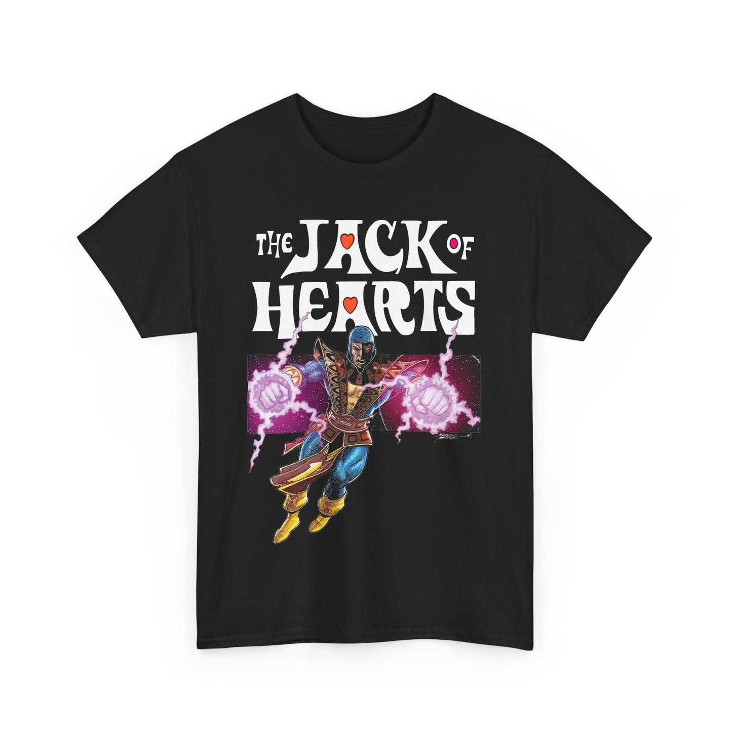 Jack of Hearts T-Shirt - George Perez Art - Marvel Comics - Avengers Member - She-Hulk Boyfriend