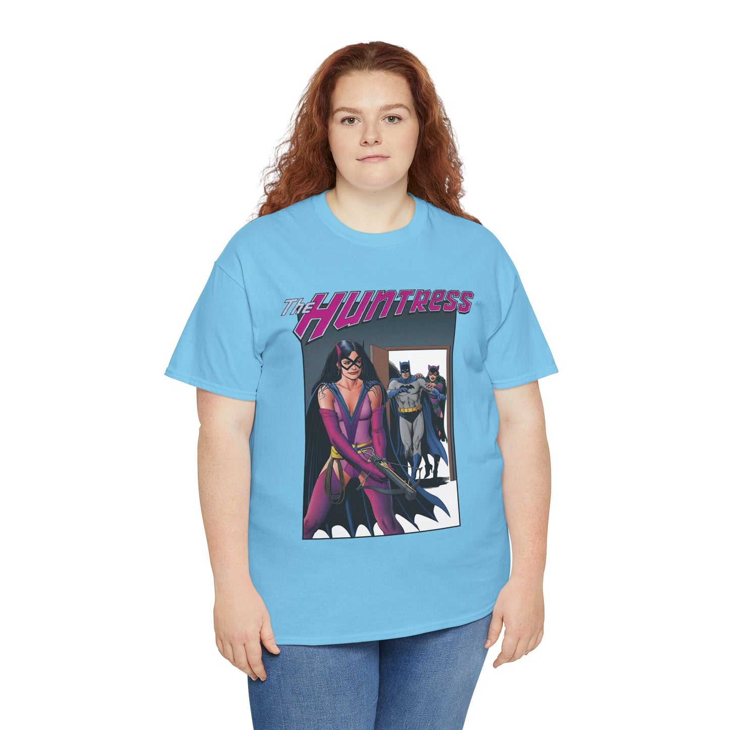 Huntress Shirt - Brian Bolland Art - Helena Wayne, Batman and Catwoman's Daughter - JSA Member, Earth 2 - DC Comics