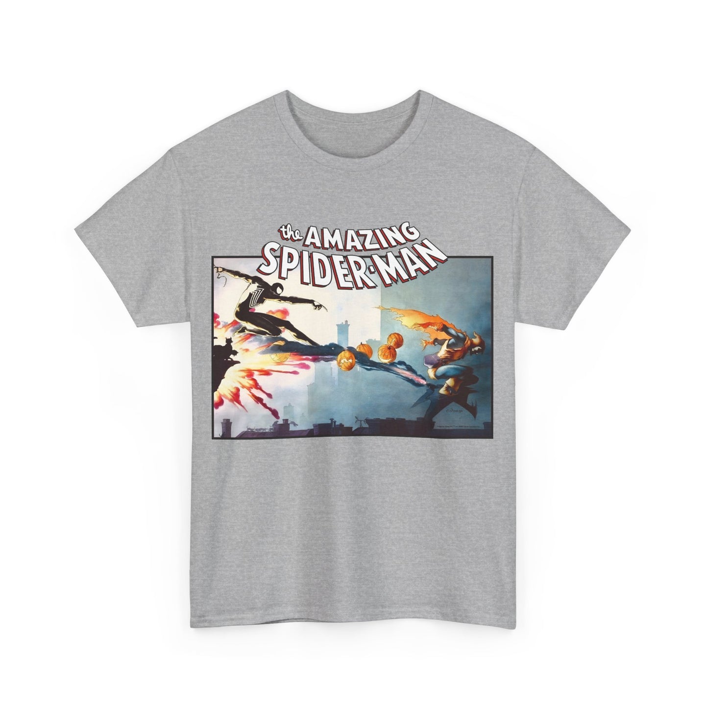 Amazing-Spiderman T-Shirt - Charles Vess Art - Vs Hobgoblin - Peter Parker - Marvel Comics