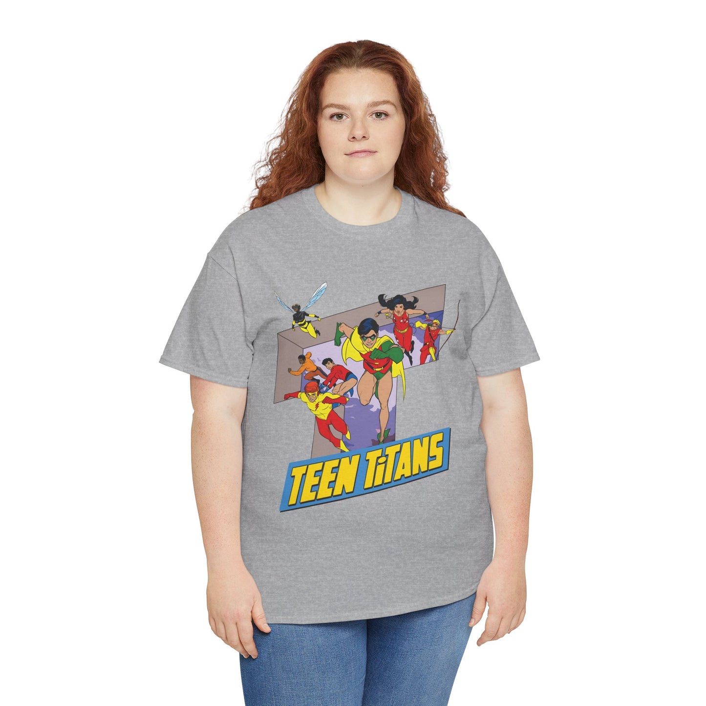 Teen Titans T-Shirt - Robin, Wonder Girl, Kid Flash, Speedy, Bumblebee, Mal, Aqualad - DC Comics