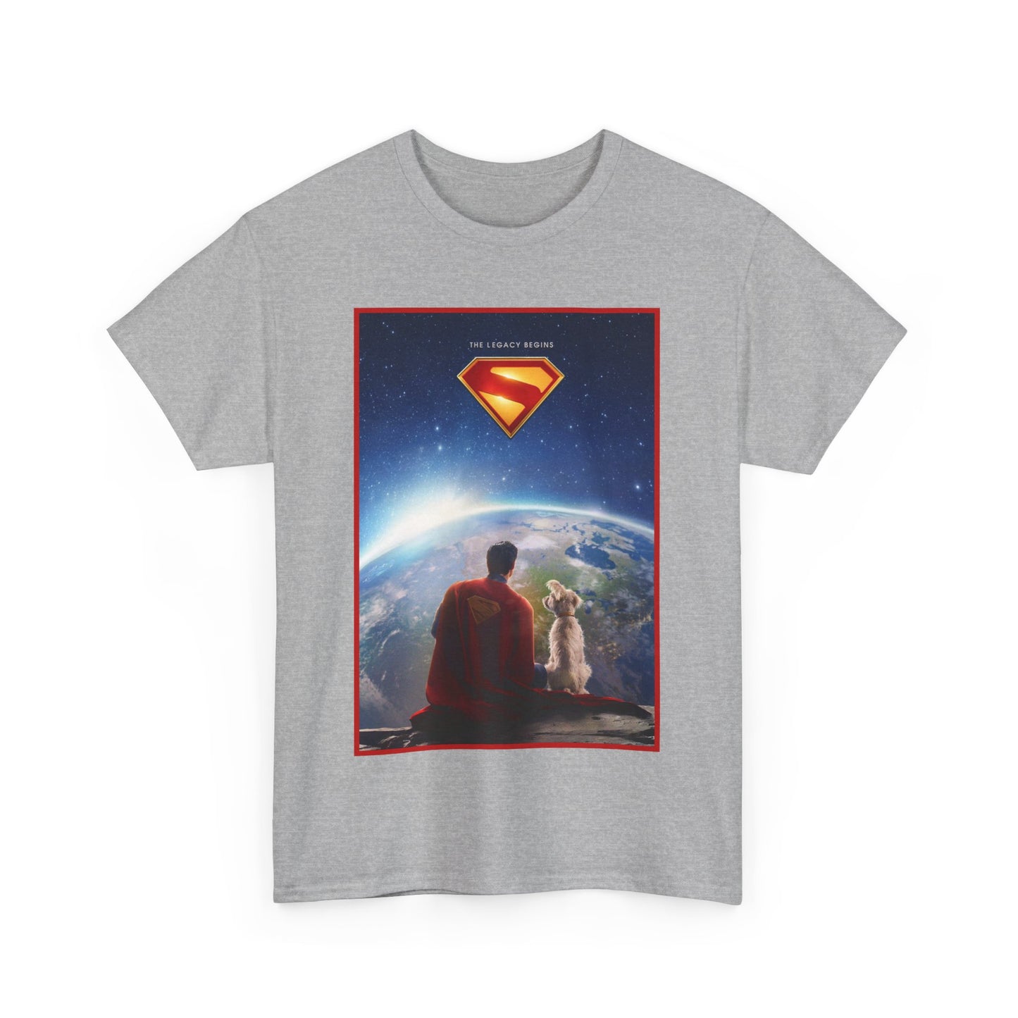 Superman Legacy T-Shirt - 2025 James Gunn Movie Scene - Clark & Krypto On the Moon - David Corenswet - DC Comics - Man of Steel