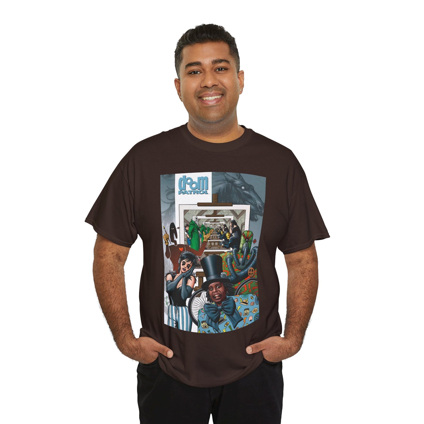 Doom Patrol T-Shirt - Brian Bolland Art - Grant Morrison Story - DC Comics/Vertigo Comics