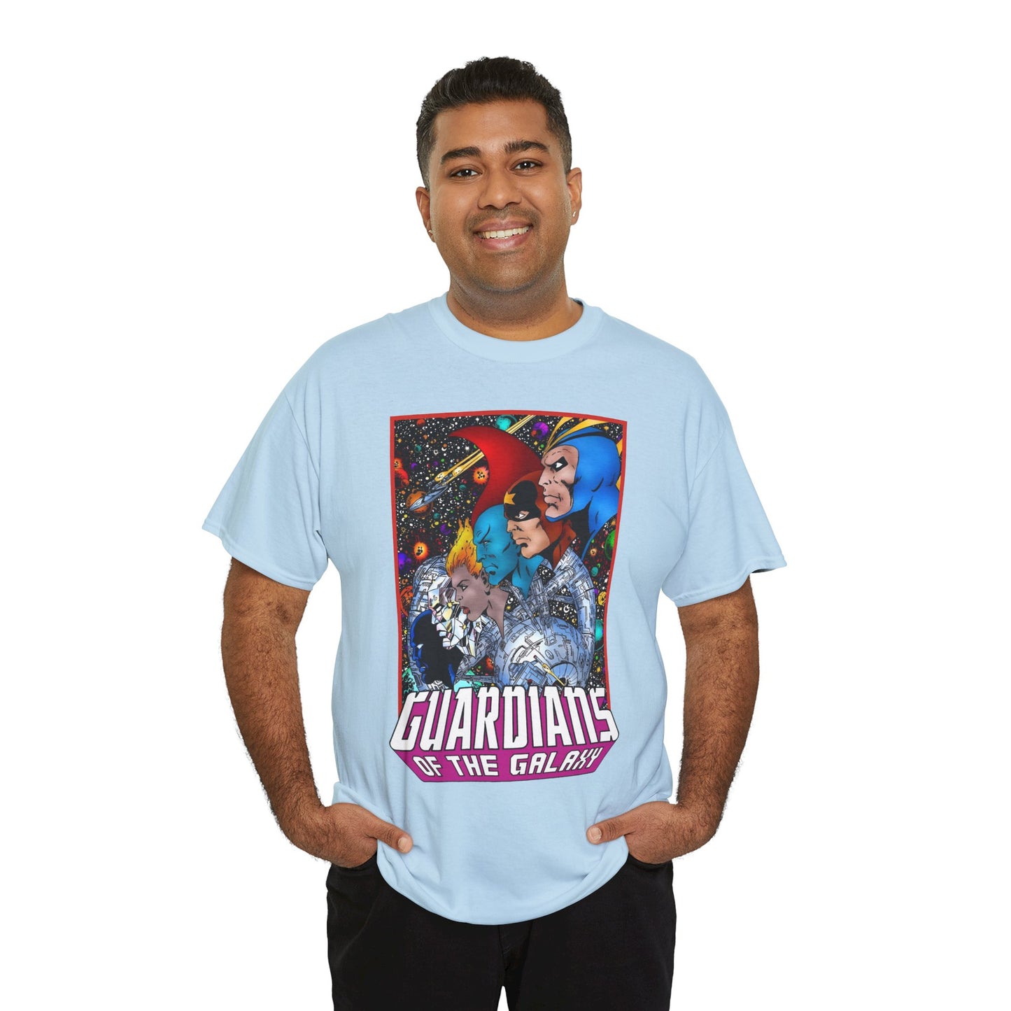 Guardians of the Galaxy T-Shirt - George Perez Art - Starhawk, Yondu, Vance Astro - Marvel Comics