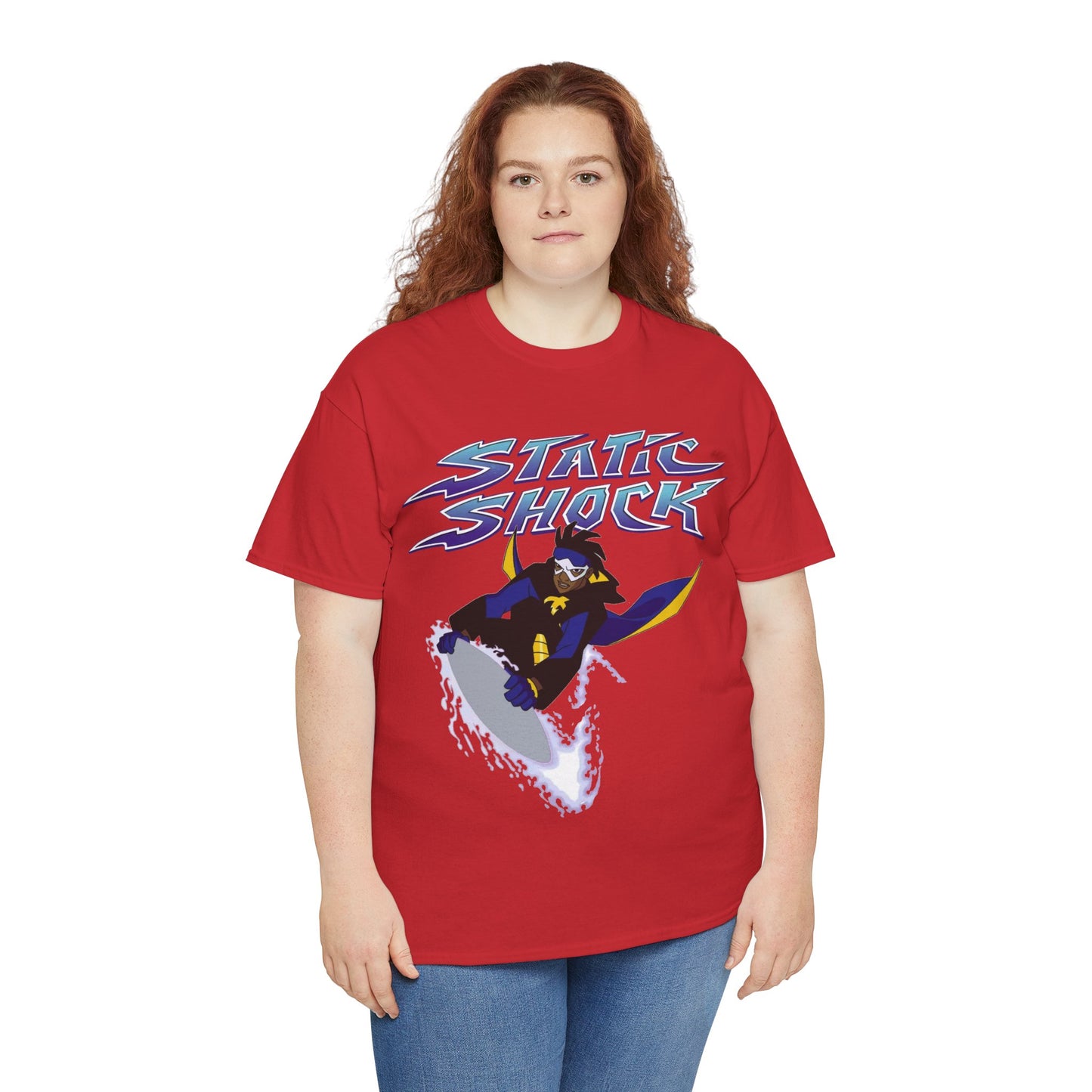 Static Shock T-Shirt - Milestone Comics - WB 1990s Animated Series - DC Comics - Virgil Hawkins