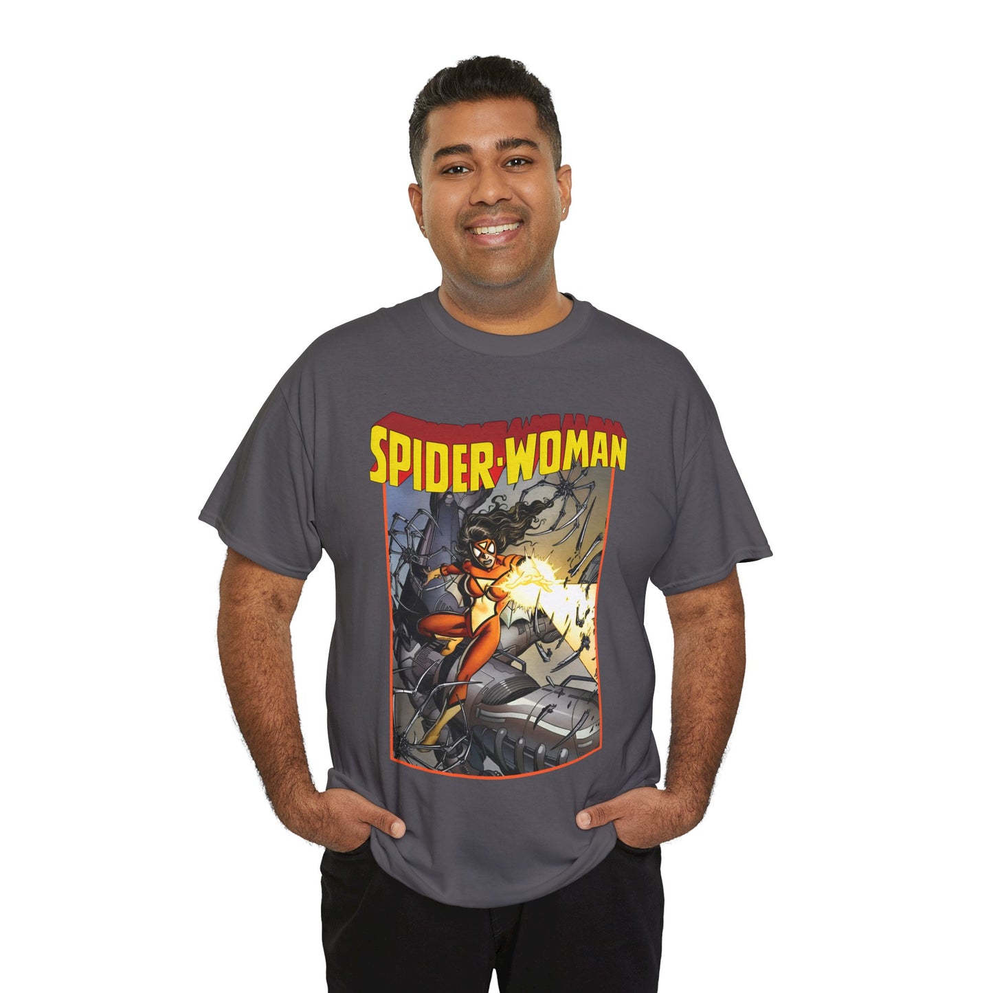 Spider-Woman T-Shirt - George Perez Art - Jessica Drew - Marvel Comics