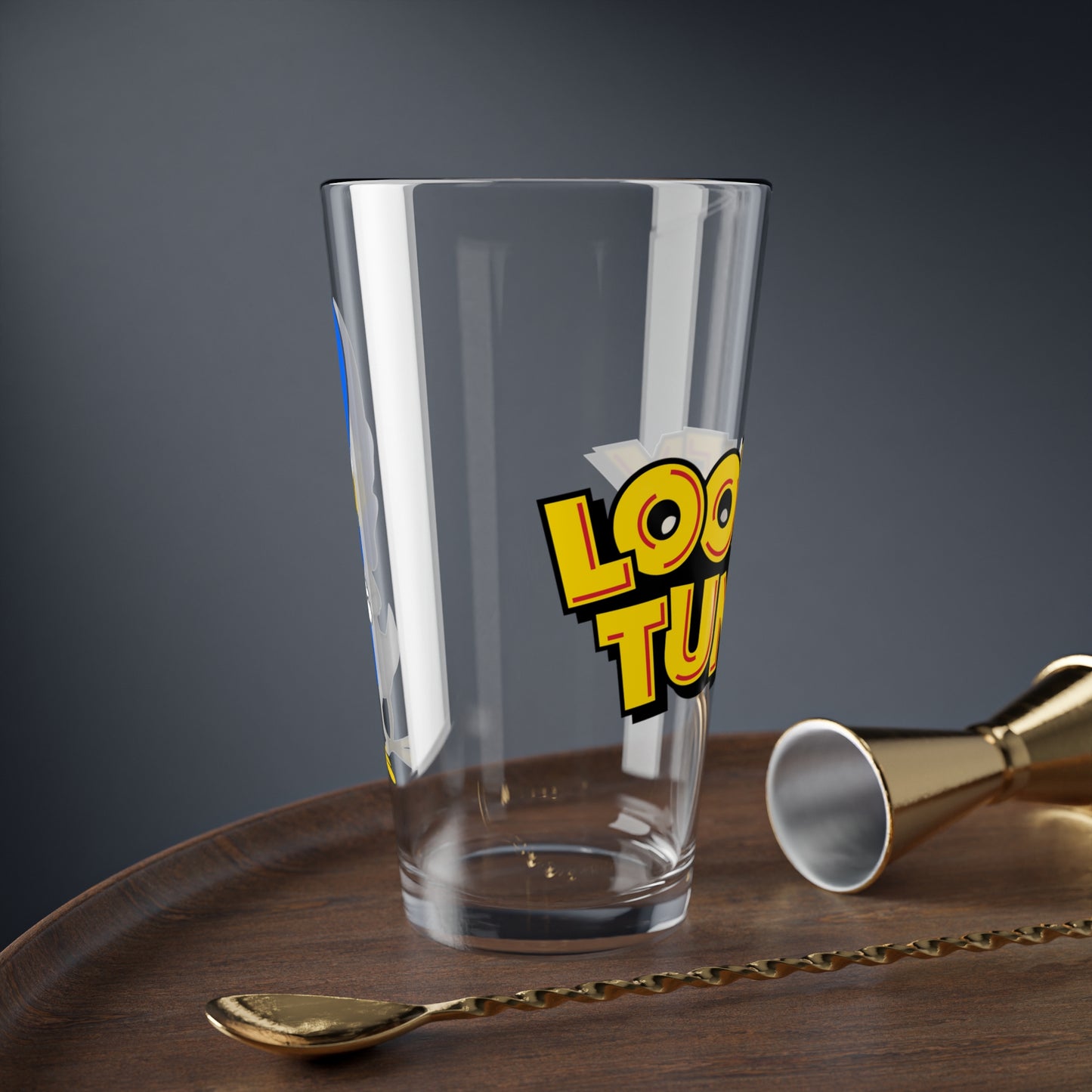 Miss Prissy Pint Glass, 16oz - Looney Tunes Character - Foghorn Leghorn - Warner Brothers - Cartoon Character