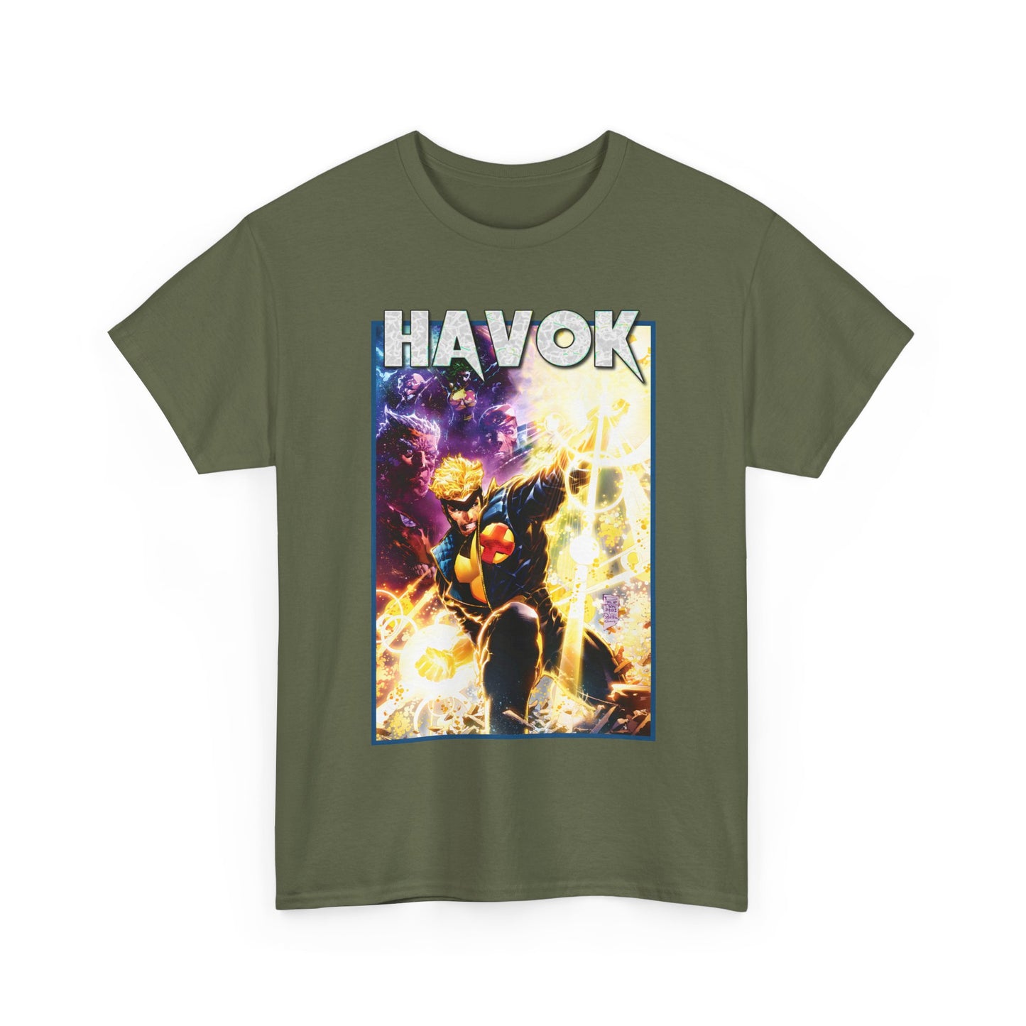 Havok T-Shirt - Philip Tan Art - X-Factor Member - Alex Summers - Marvel Comics