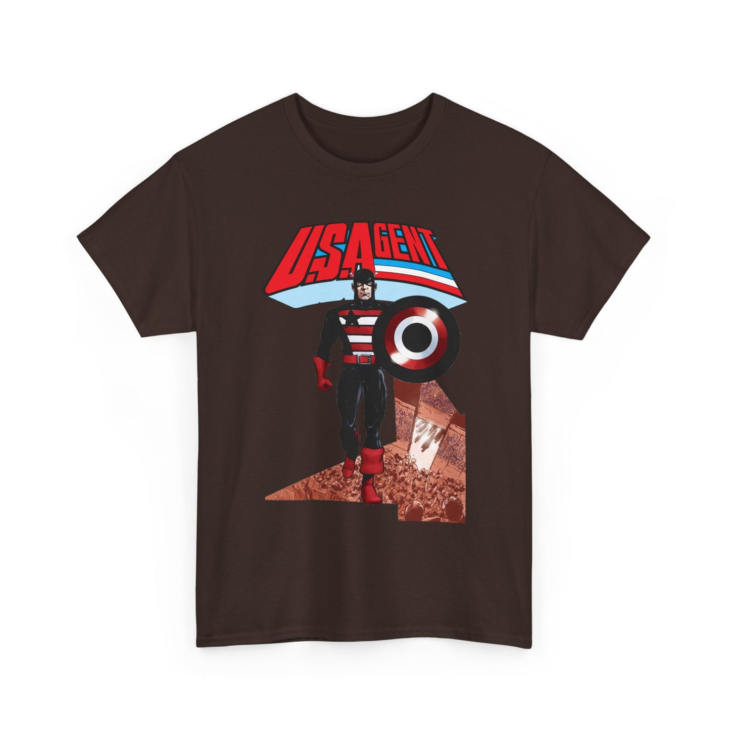 US Agent T-Shirt - Phil Jimenez Art - John Walker - Captain America Character - Marvel Comics