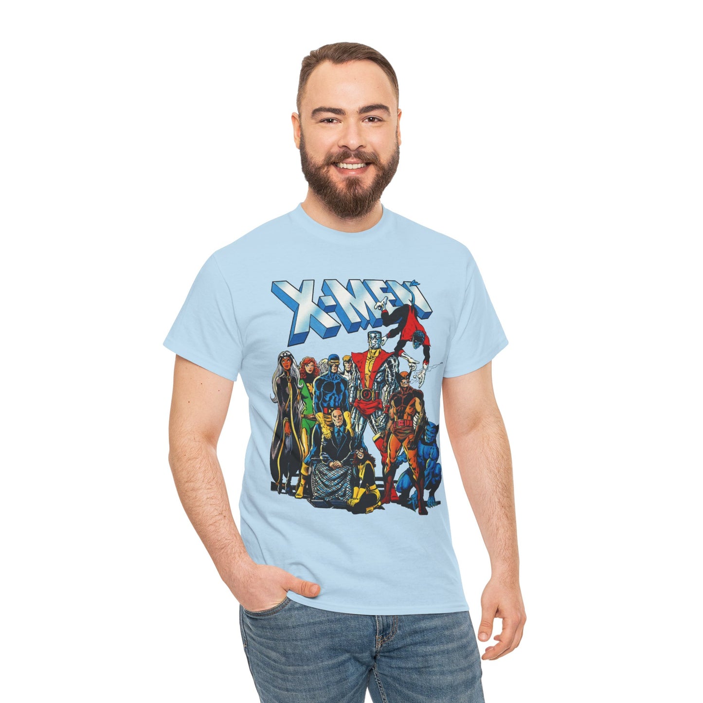 Uncanny X-Men T-Shirt - Brent Anderson/Austin Art - Wolverine, Storm, Cyclops, Phoenix, Nightcrawler - Marvel Comics