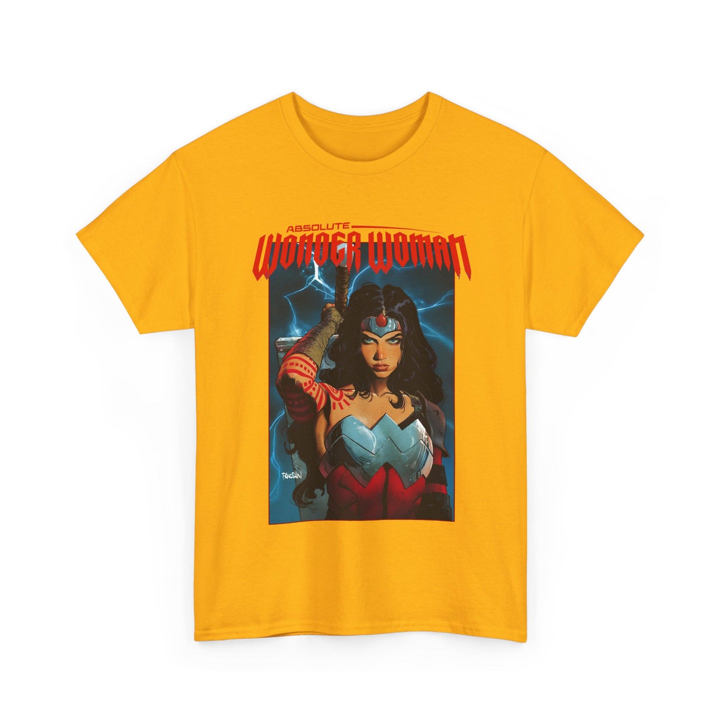 Absolute Wonder Woman T-Shirt - Dan Panosian Art - DC Comics All-In Variant Cover - Raised in Hell by Circe