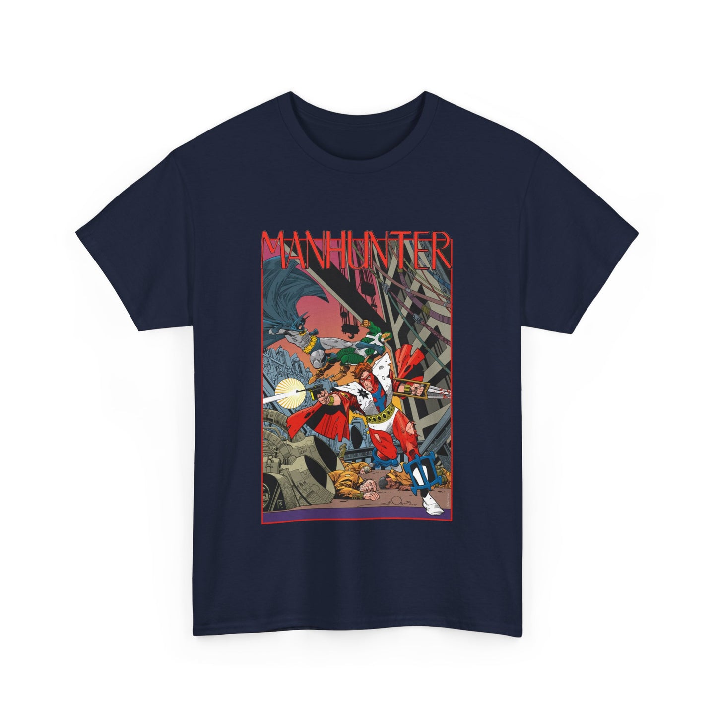 Manhunter T-Shirt - Walt Simonson Art - Paul Kirk - Batman, Detective Comics Back-Up Story - Against The Council