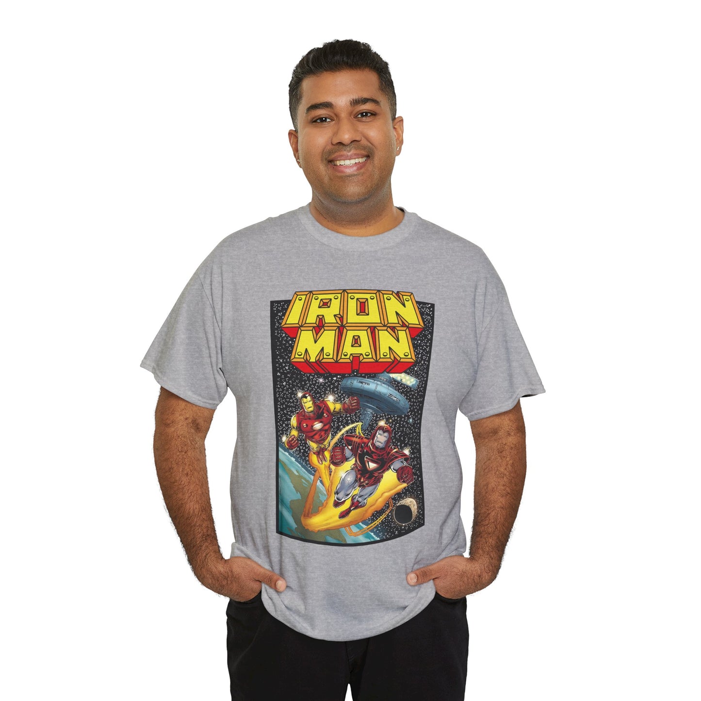 Iron Man T-Shirt - Mark D Bright Art - Armor Wars - War Machine - Tony Stark & James Rhodes - Marvel Comics