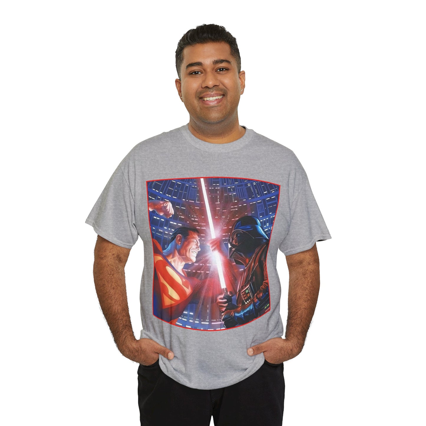 Superman Vs Darth Vader T-Shirt - Alex Ross Art - DC Comics - Star Wars
