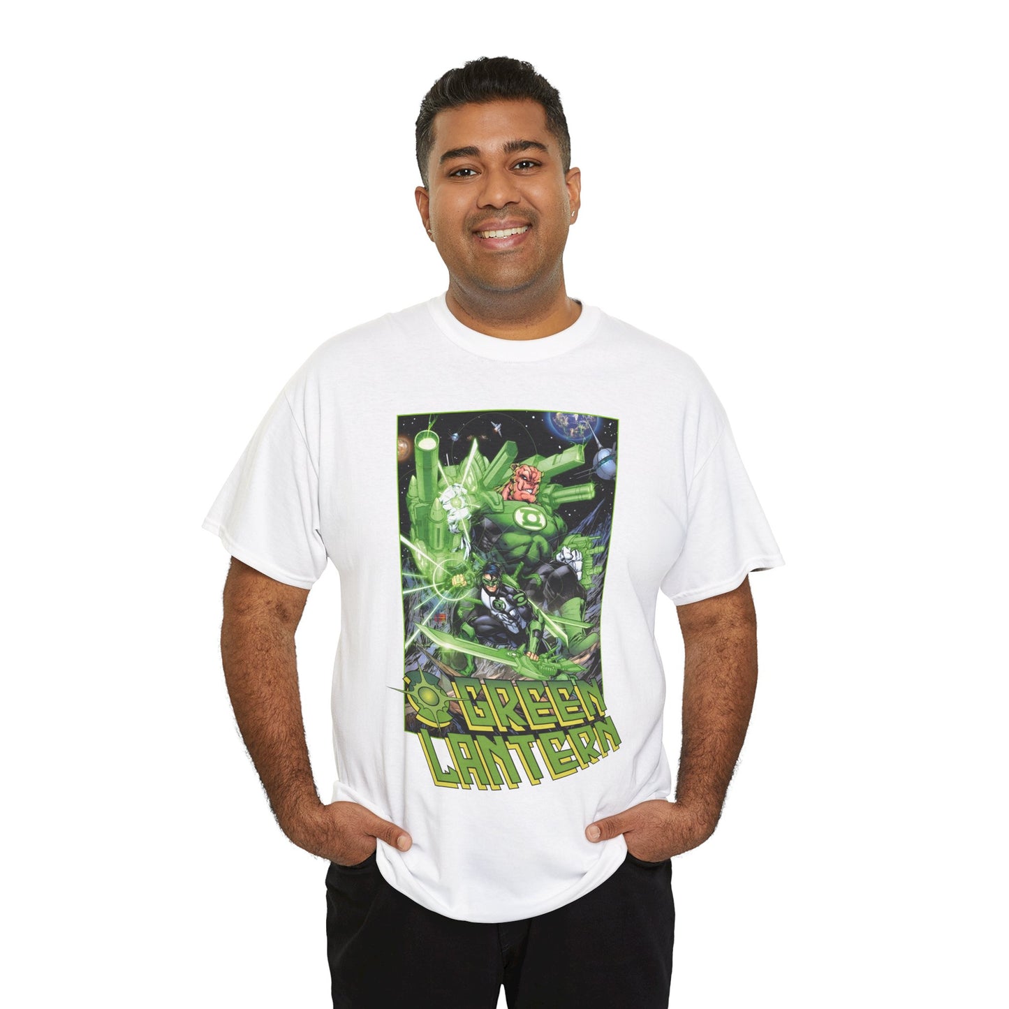 Green Lantern T-Shirt - Kyle Rayner & Kilowog - DC Comics - Green Lantern Corps