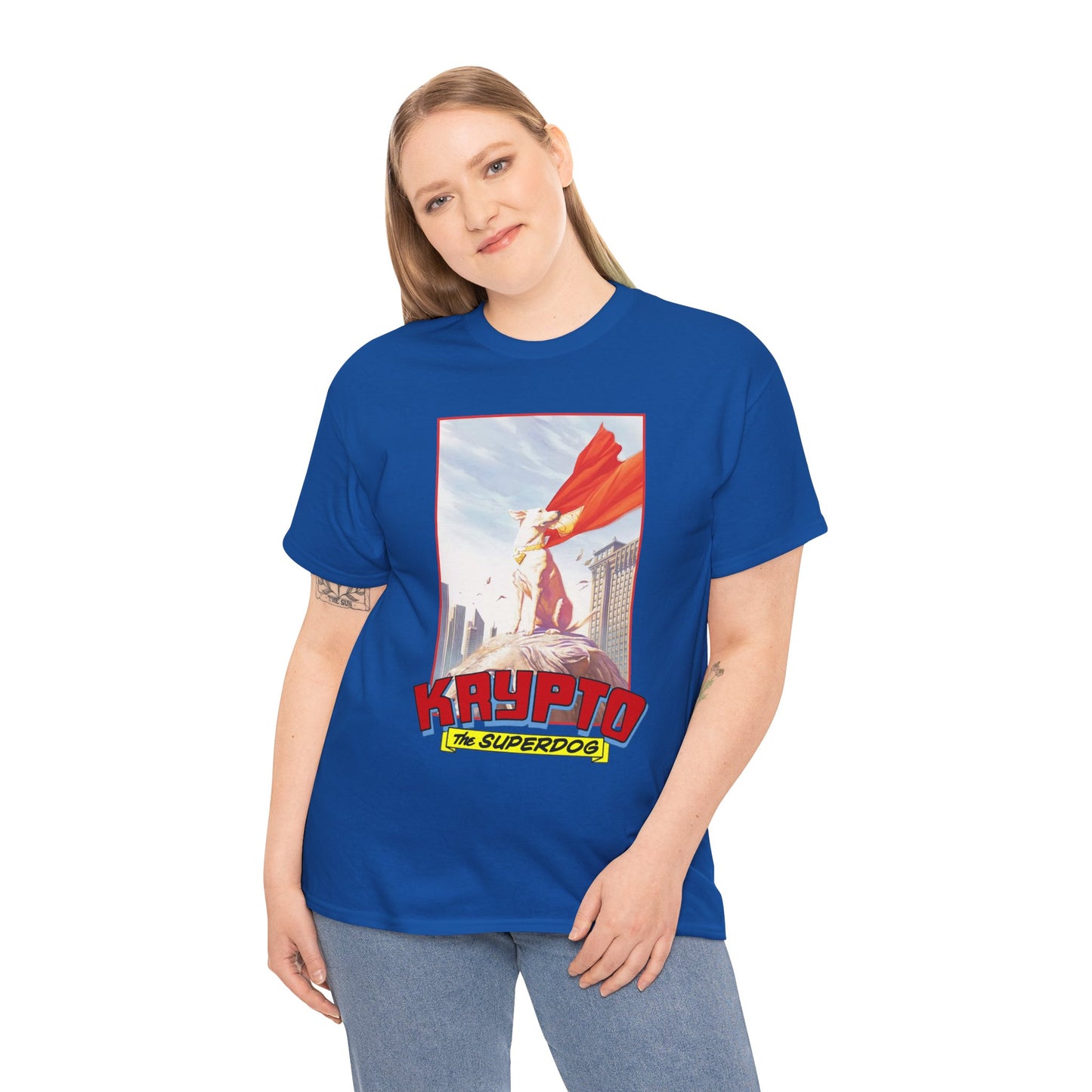 Krypto the Superdog T-Shirt - Superman's Pet - James Gunn 2025 Movie Appearance - Krypton, Metropolis