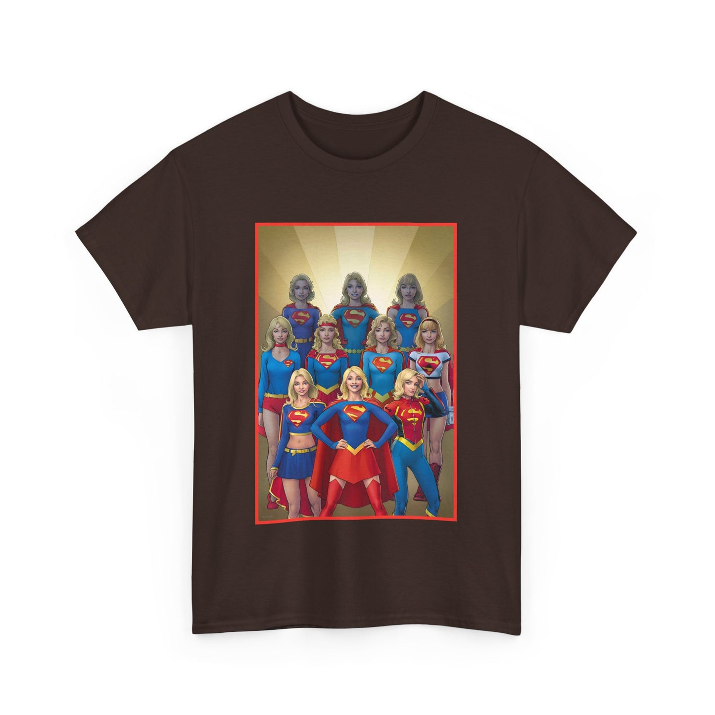 Supergirl Through the Ages T-Shirt - Nicola Scott Art - Kara from Kandor, Superman's Cousin, Linda Danvers - Survivor from Krypton - DC Comics