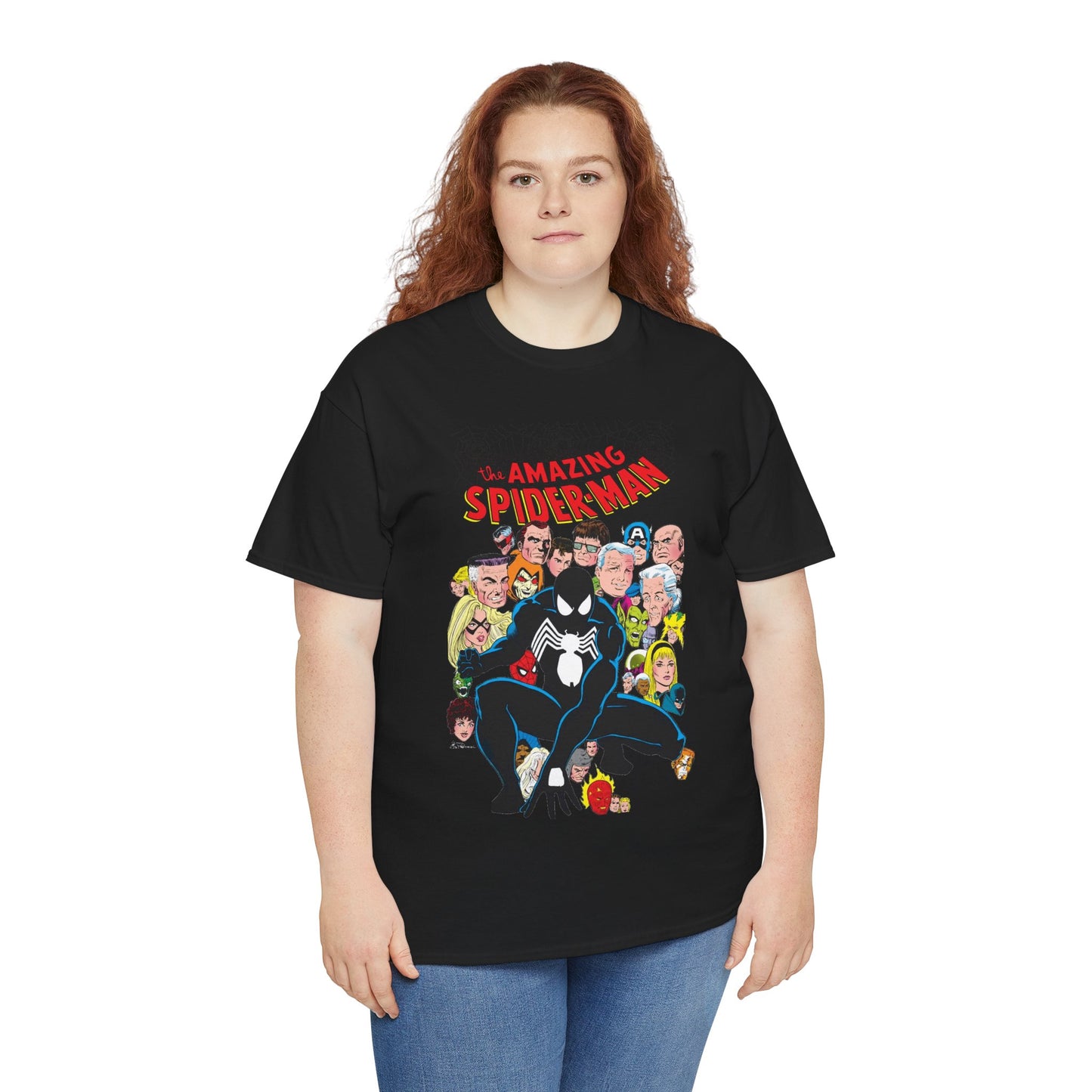 Amazing Spider-Man T-Shirt - Green Goblin, Kingpin, Hobgoblin, Electro, Black Cat, Mysterio, Doctor Octopus, Gwen Stacy - Marvel Comics