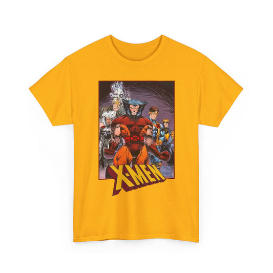 X-Men T-Shirt - While Portacio Art - Wolverine, Cyclops, Storm, Cable, Havok - Marvel Comics