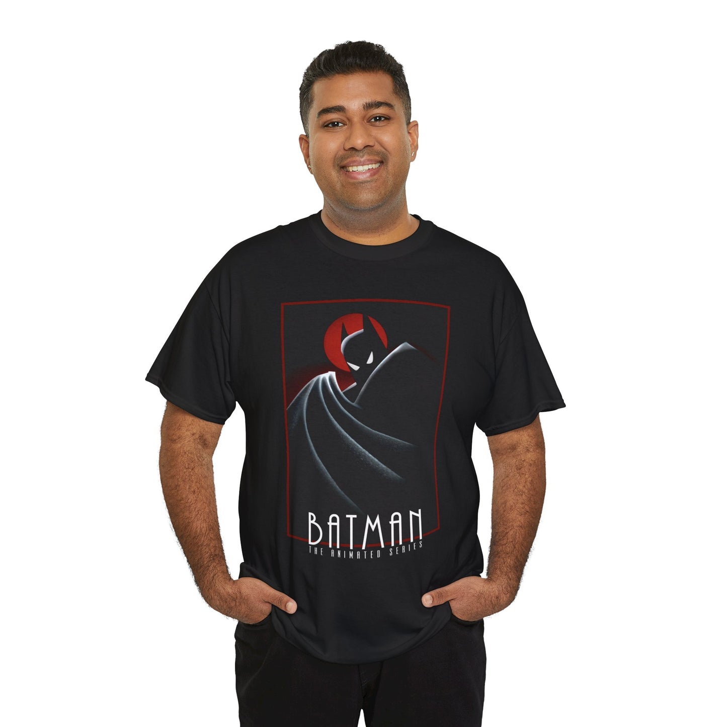 Batman The Animated Series T-Shirt - DC Comics WB Cartoon - Bruce Wayne, Gotham City, Dark Knight Detective - Bruce Timm