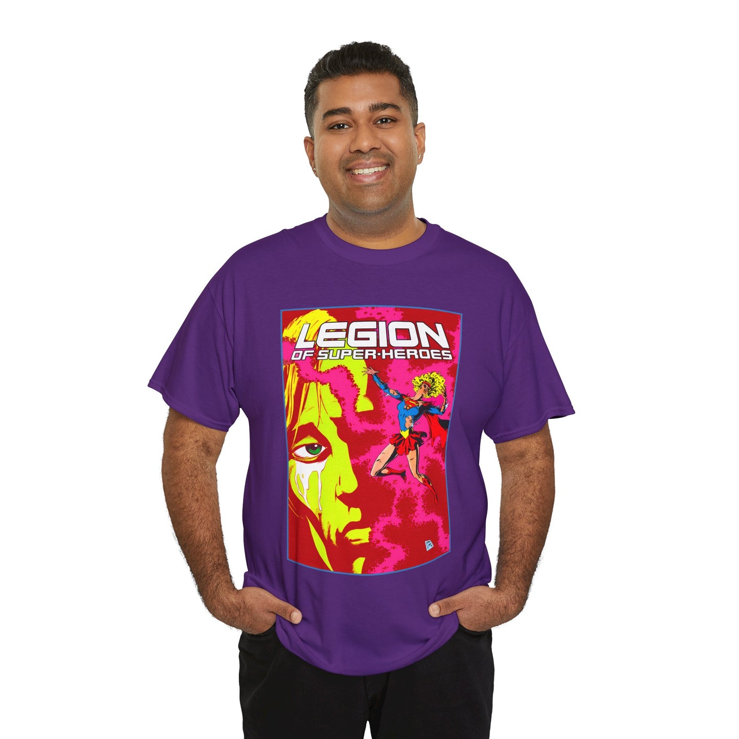 Legion of Super-Heroes #16 T-Shirt - Steve Lightle Art - DC Comics