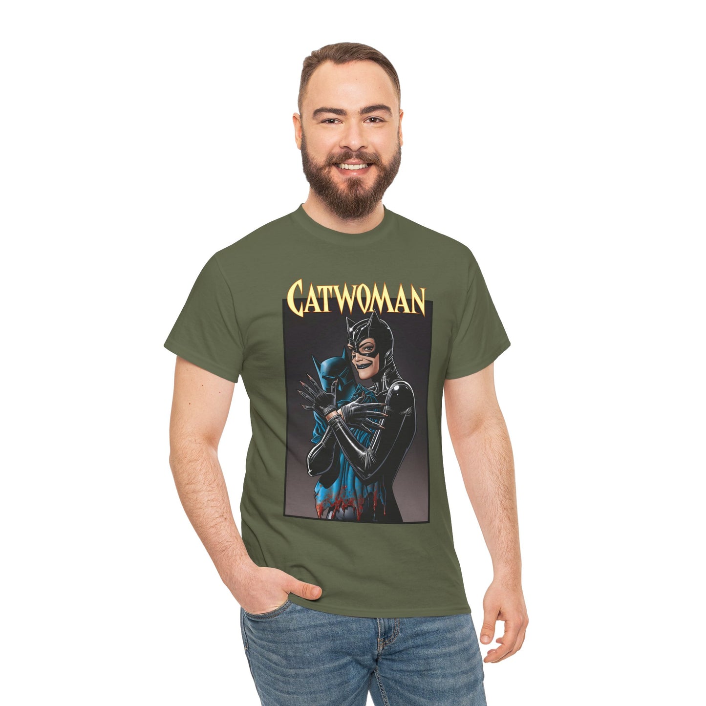 Catwoman T-Shirt - Brian Bolland Art - Batman Foe, Friend, Lover - Gotham City - Selina Kyle, Master Thief - DC Comics