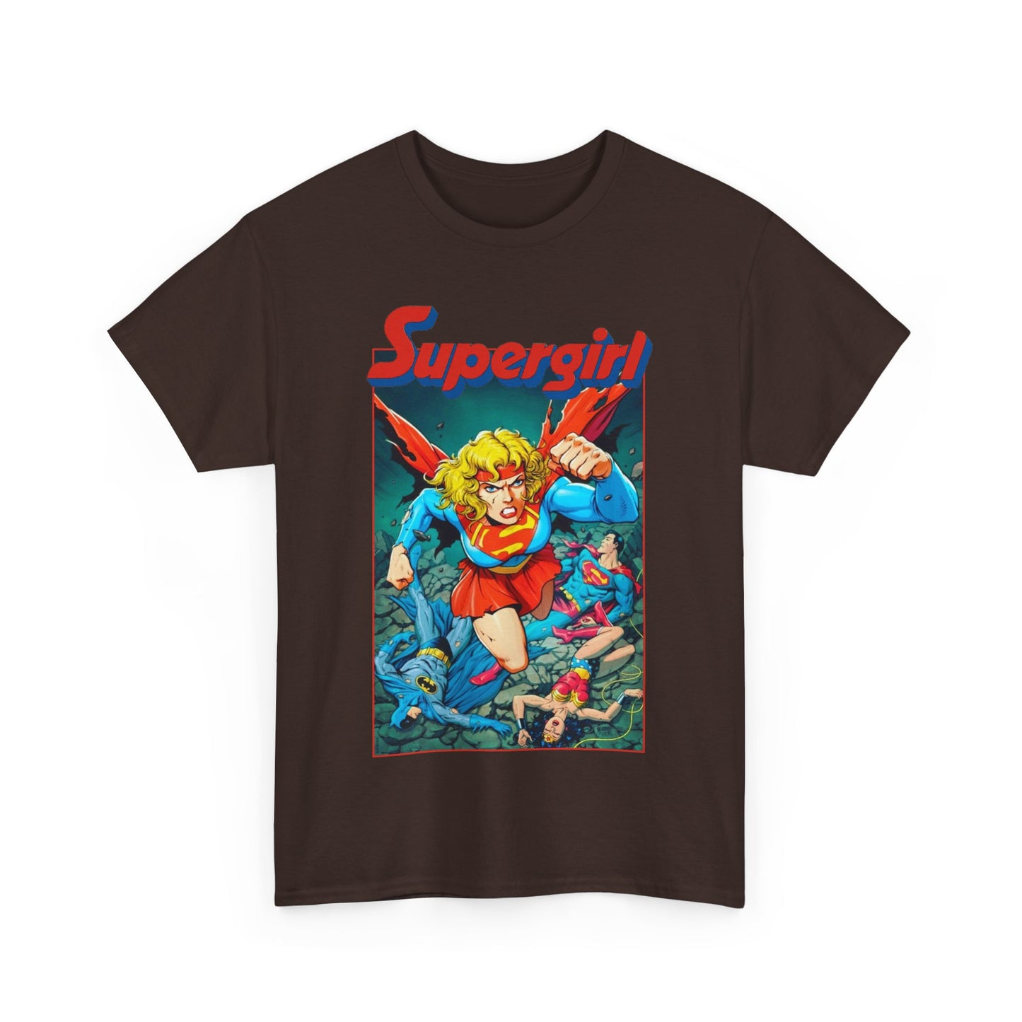 Supergirl T-Shirt - Tom Grummett Art - Crisis on Infinite Earths - Classic DC Comics Series - Death of Supergirl