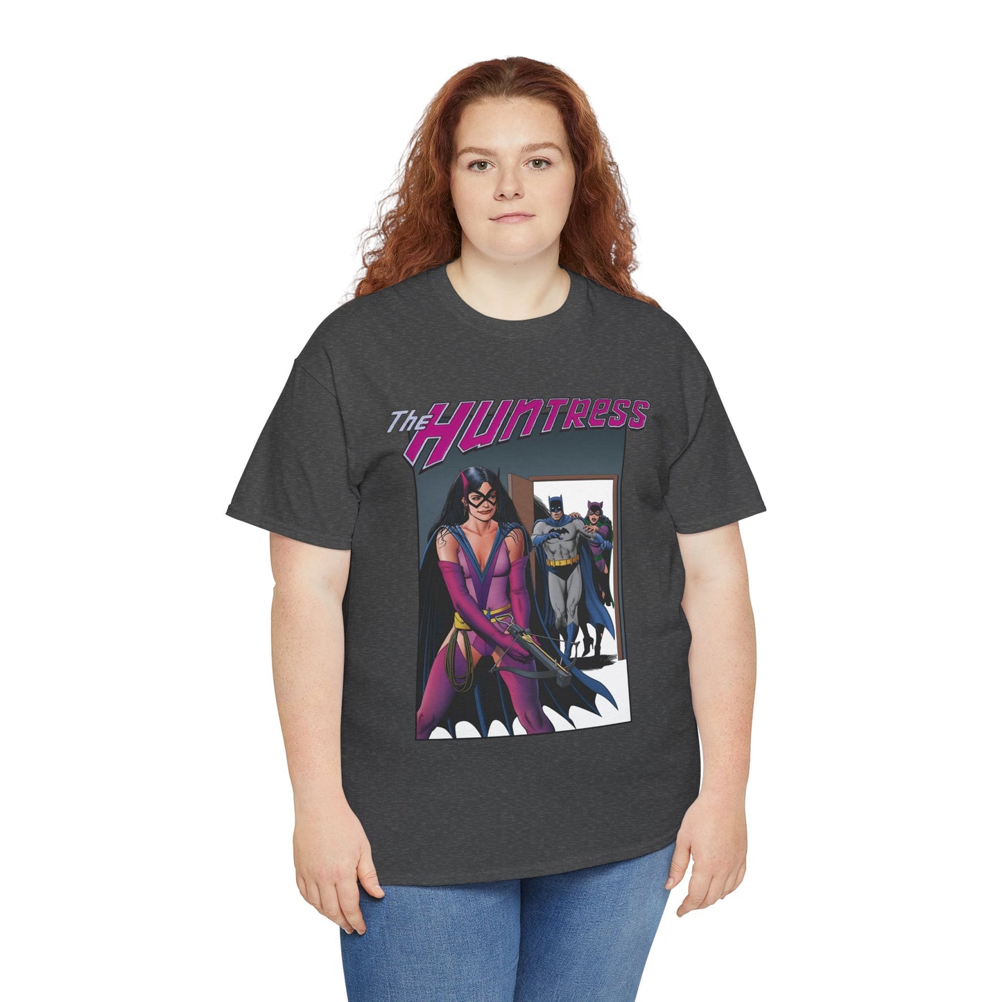 Huntress Shirt - Brian Bolland Art - Helena Wayne, Batman and Catwoman's Daughter - JSA Member, Earth 2 - DC Comics