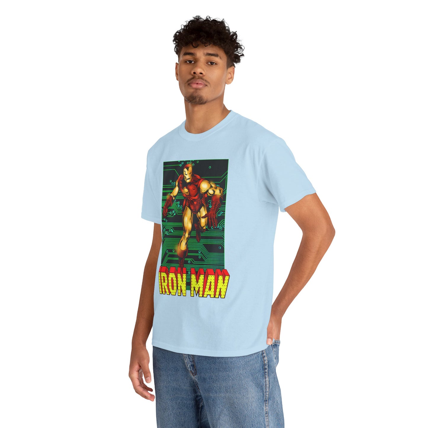 Iron Man T-Shirt - John Byrne Art - Tony Stark, Stark Industries - Avengers Member & Leader - Marvel Comics Armored Hero