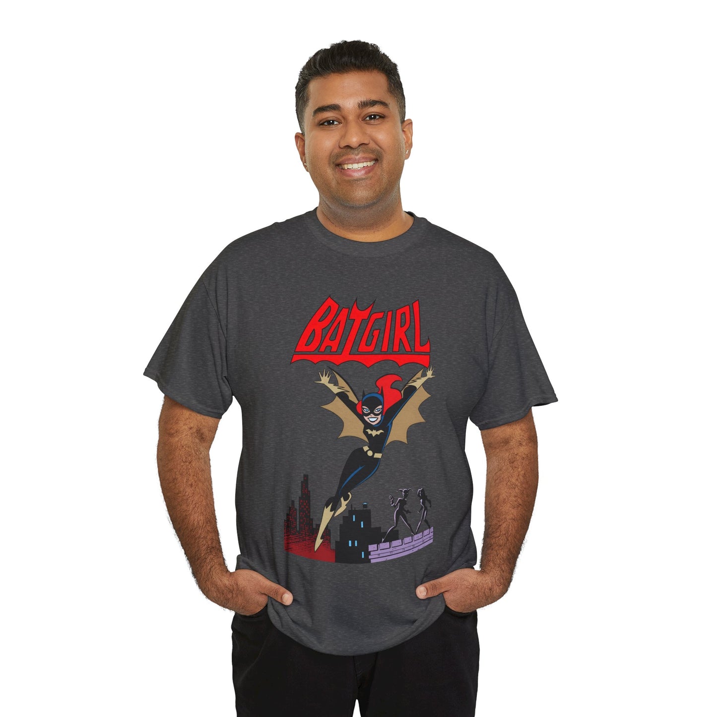 Batgirl T-Shirt - Bruce Timm Art - Batman Animated Series 1990s - Gotham City, Batman, Barbara Gordon - WB Cartoon - DC Comics