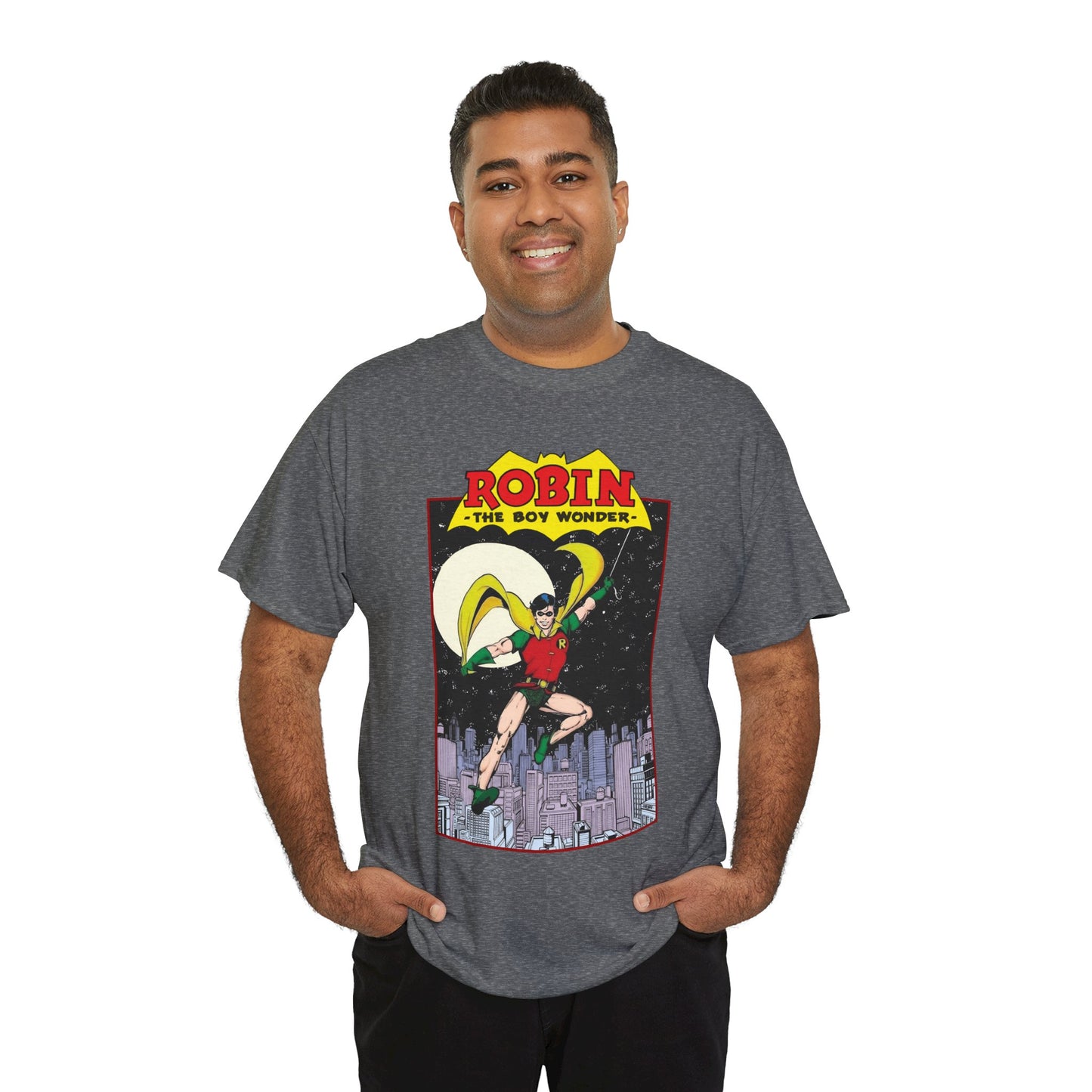 Robin the Boy Wonder T-Shirt - George Perez Art - New Teen Titans Member & Leader - DC Comics