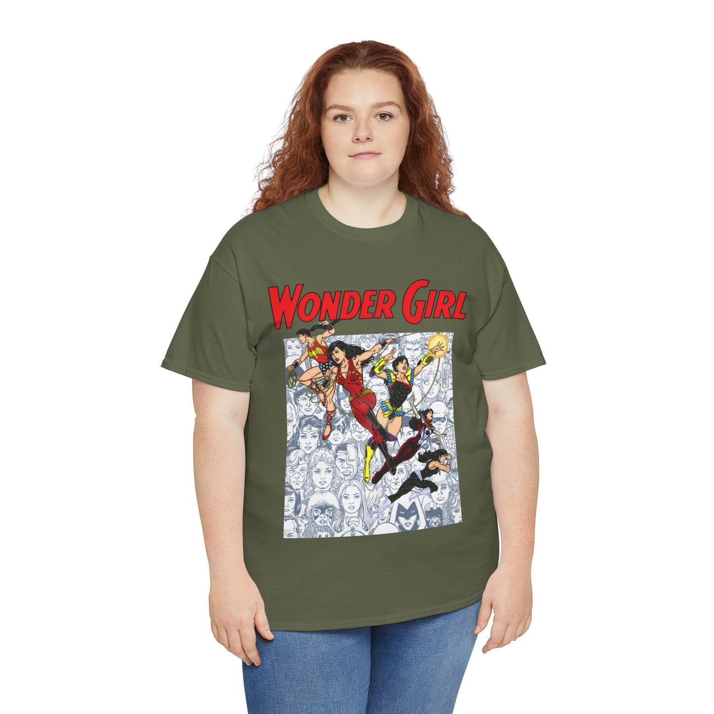 Wonder Girl T-Shirt - George Perez Art - Donna Troy, Troia - The New Teen Titans - DC Comics - Wonder Woman's Sister