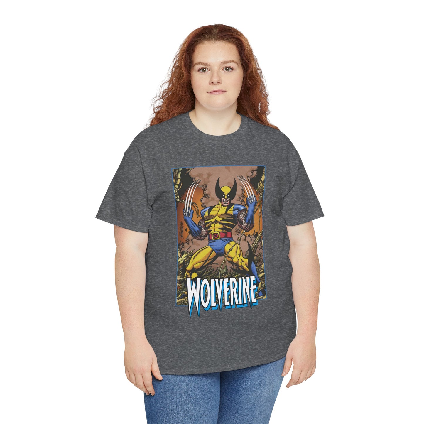 Wolverine T-Shirt - George Perez Art - Uncanny X-Men Member/Leader - Marvel Comics - Logan - Mutant Pride