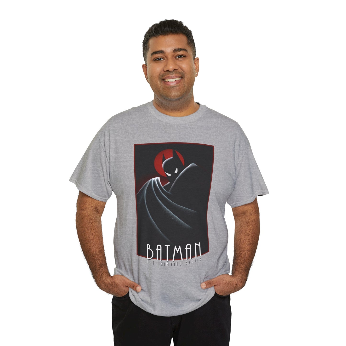 Batman The Animated Series T-Shirt - DC Comics WB Cartoon - Bruce Wayne, Gotham City, Dark Knight Detective - Bruce Timm