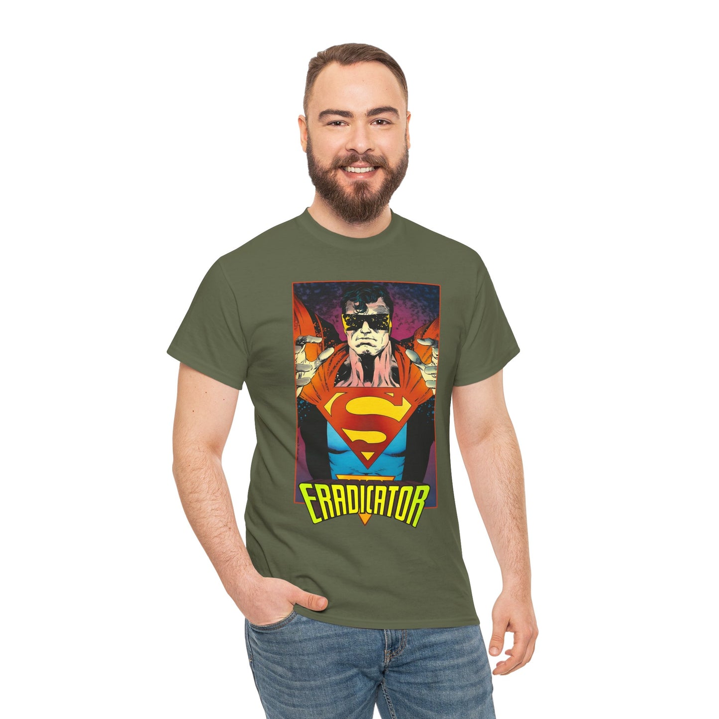 Eradicator T-Shirt - Jackson Guice Art - Last Son of Krypton - Death of Superman/Reign of the Supermen - DC Comics