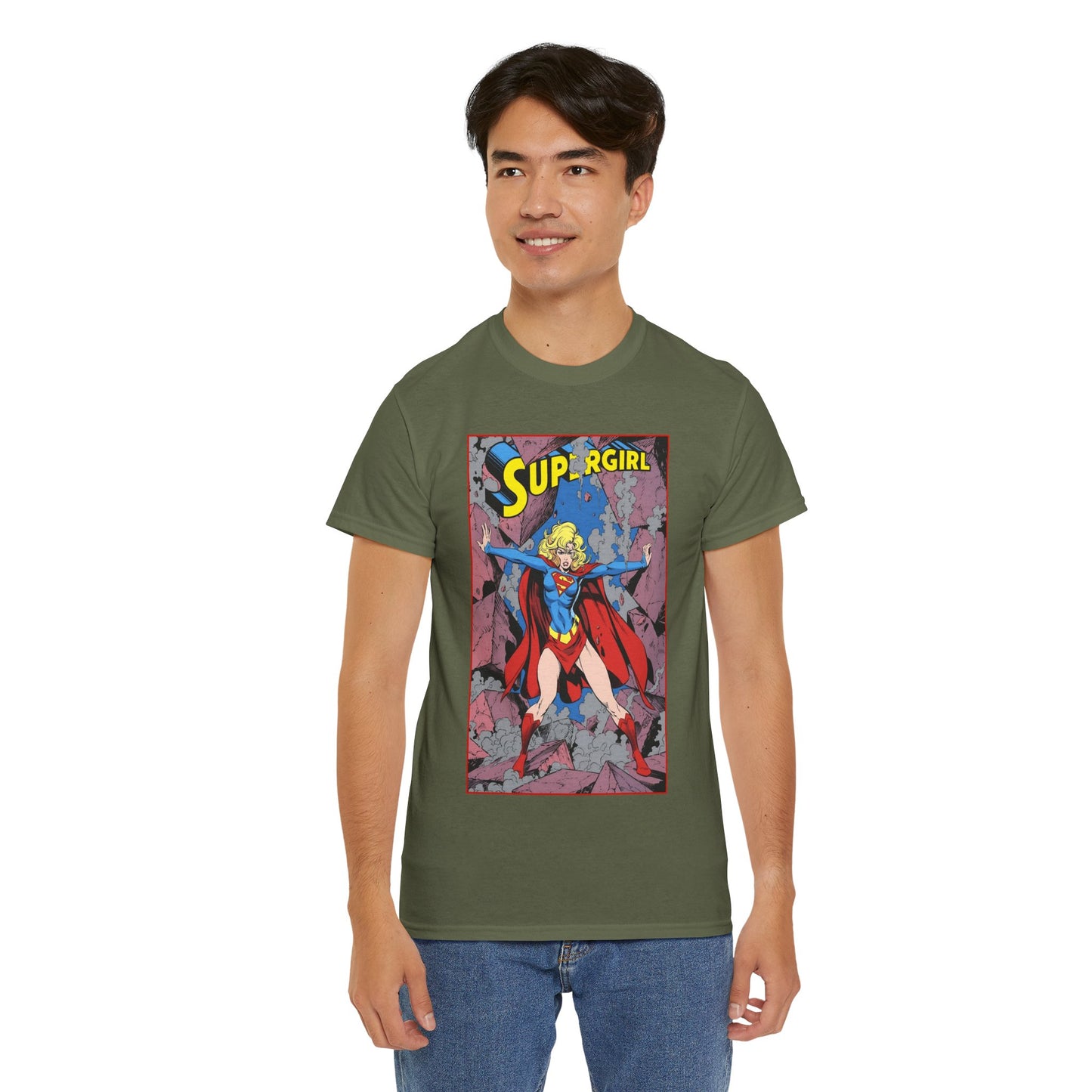 Supergirl T-Shirt - Tom Grummett Art - Superman's Cousin, Kara - DC Comics