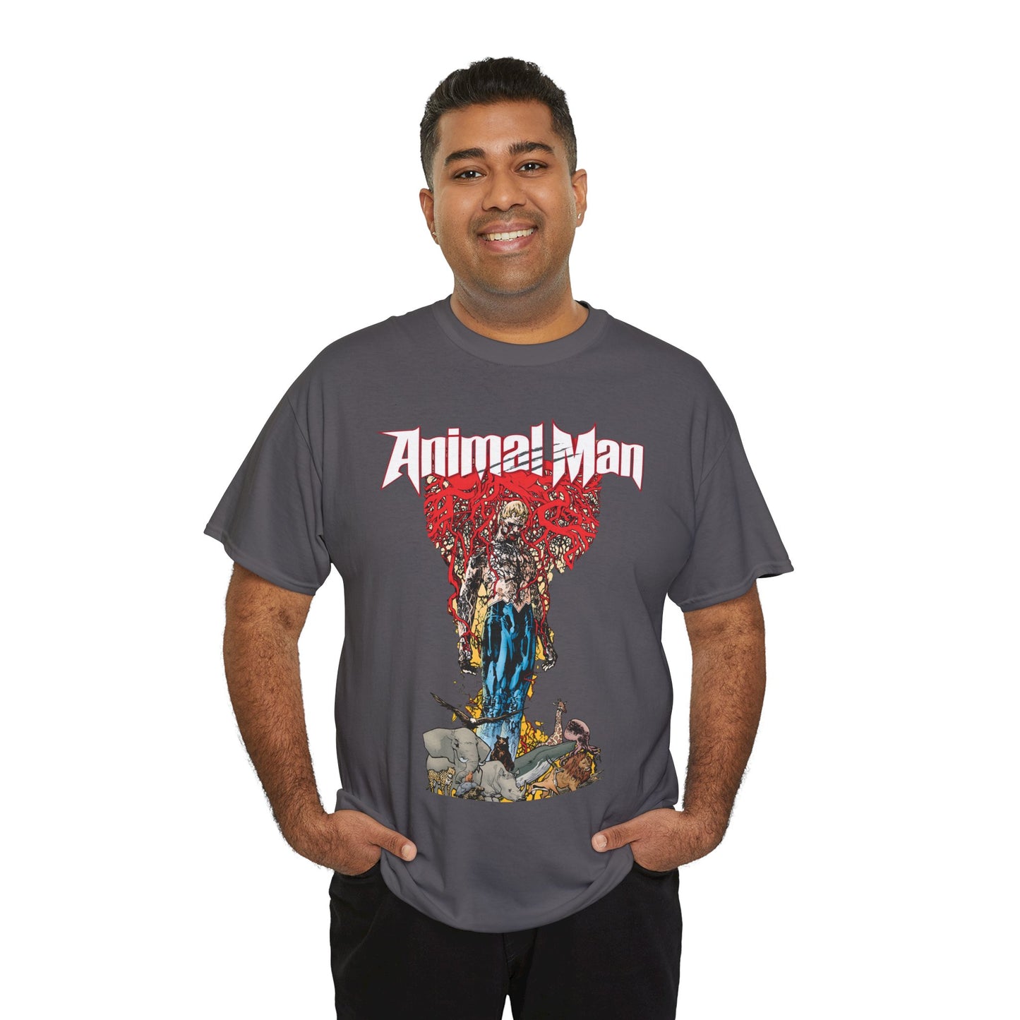 Animal Man T-Shirt - Travel Foreman Art - Buddy Baker - New 52 - DC Comics